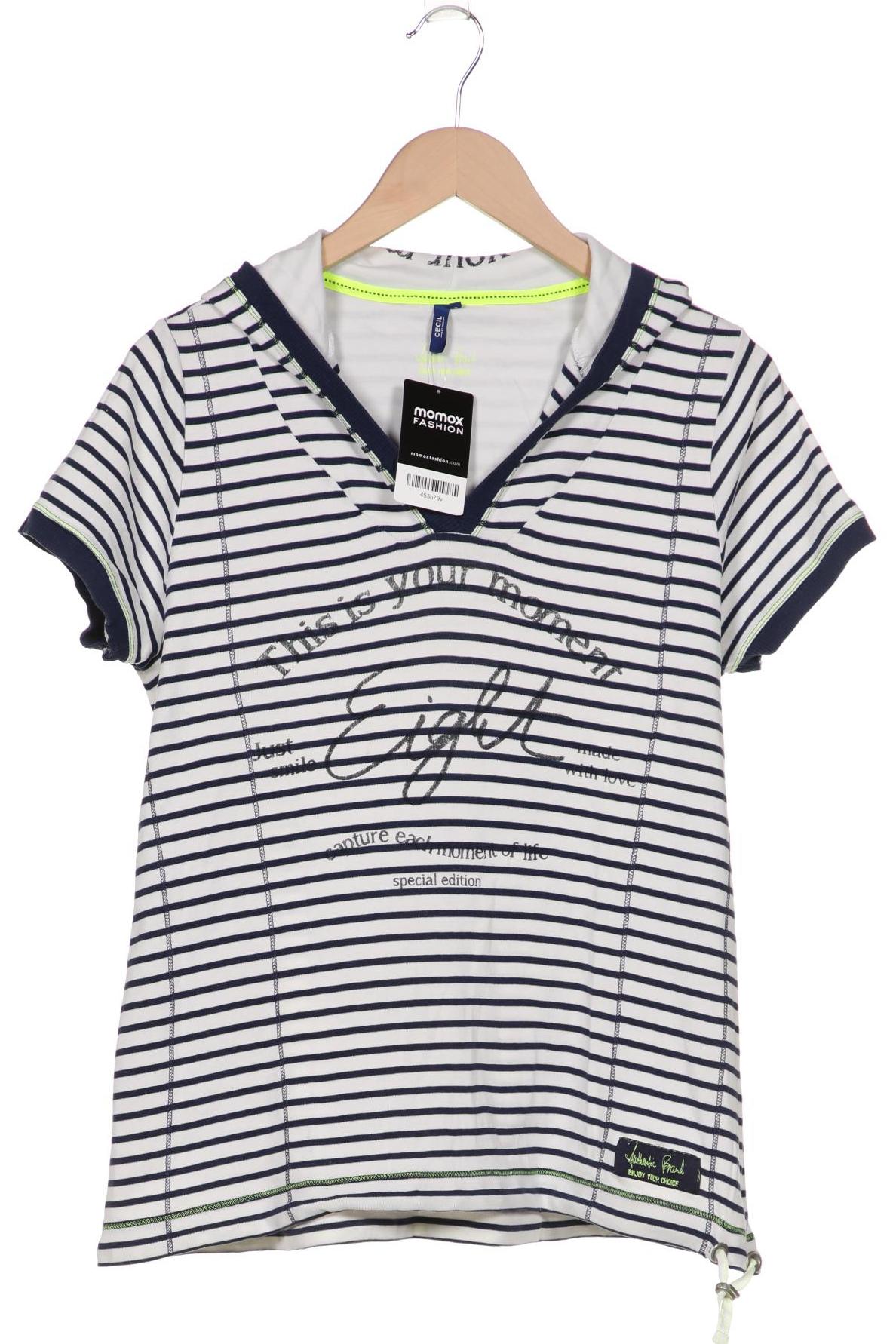 

CECIL Damen T-Shirt, blau