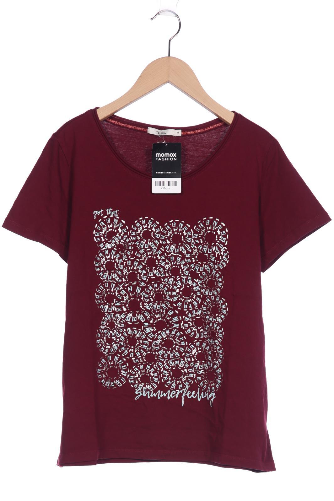 

CECIL Damen T-Shirt, bordeaux