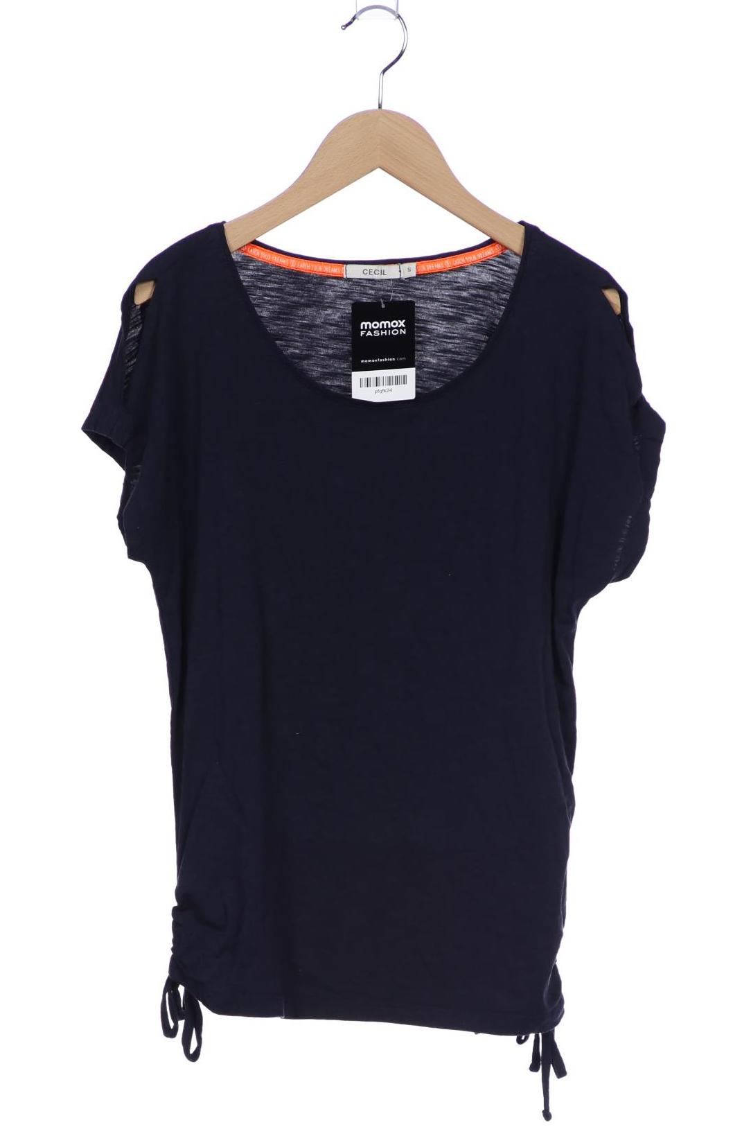 

Cecil Damen T-Shirt, marineblau, Gr. 36