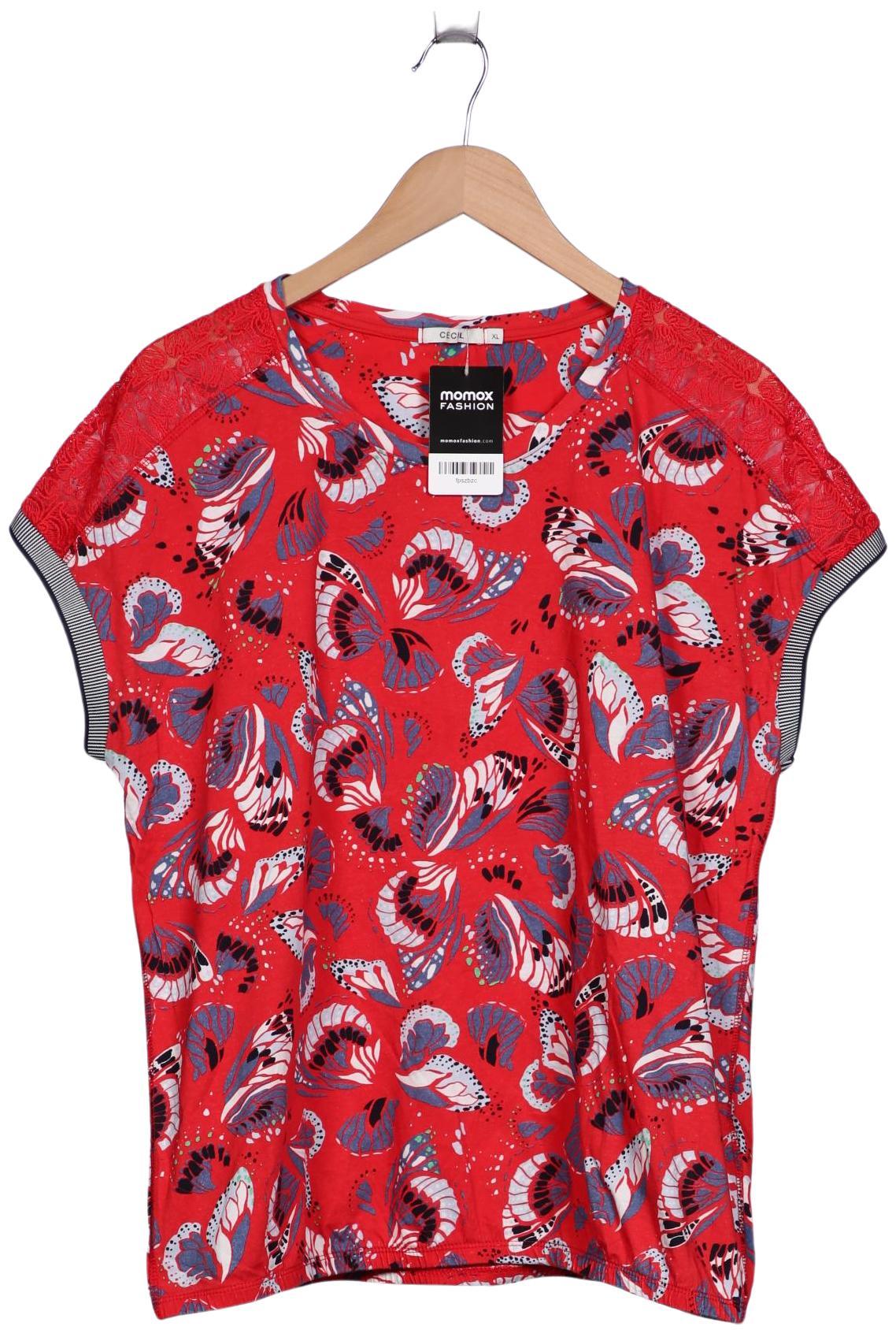 

Cecil Damen T-Shirt, rot, Gr. 44