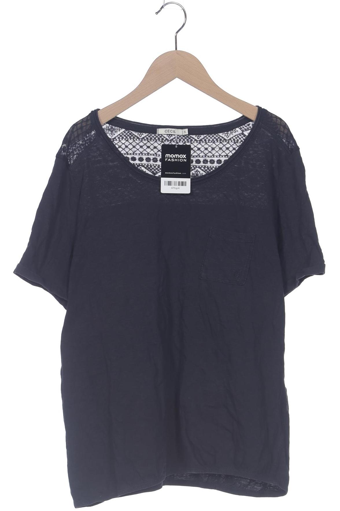 

Cecil Damen T-Shirt, marineblau, Gr. 44
