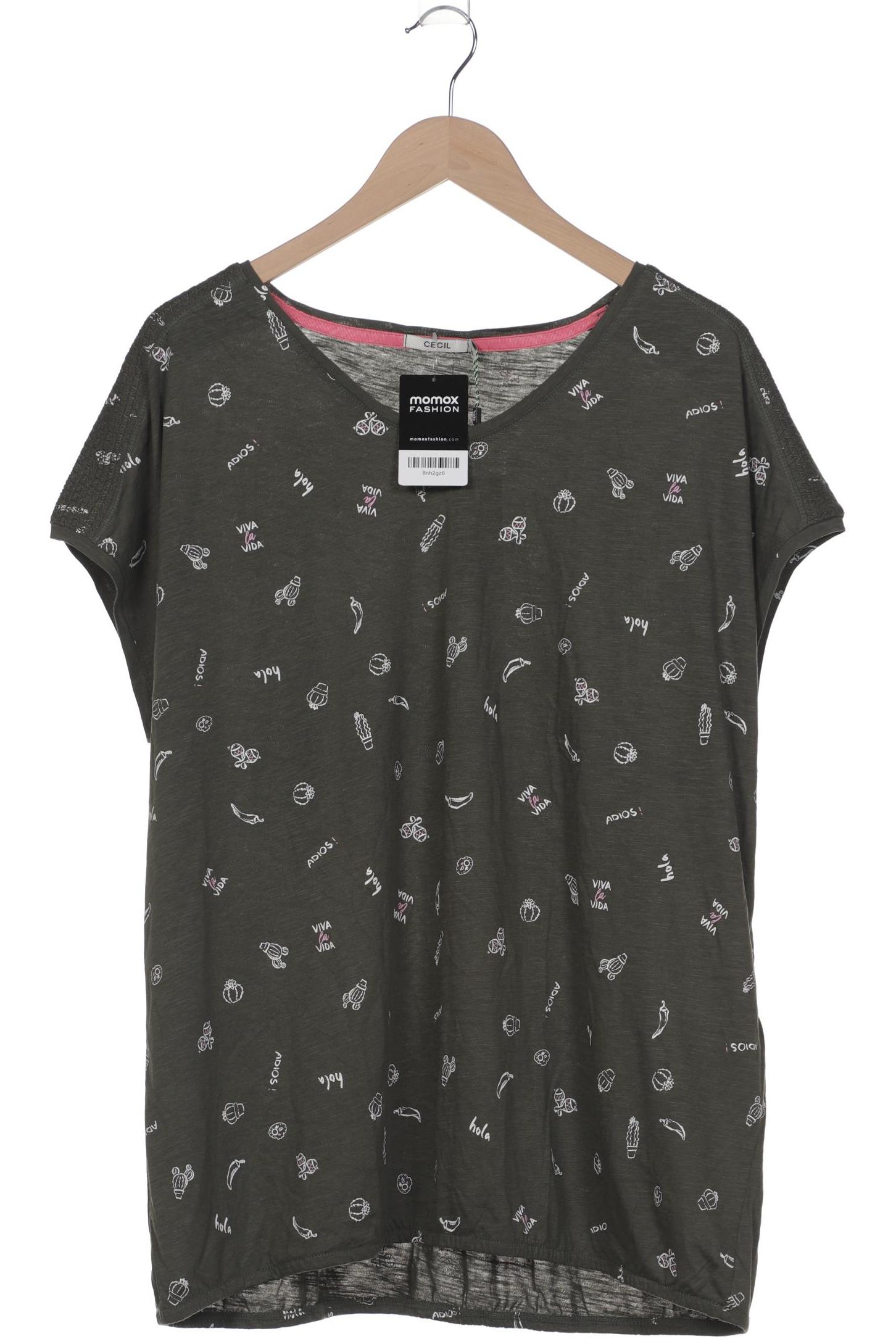

Cecil Damen T-Shirt, grün, Gr. 46