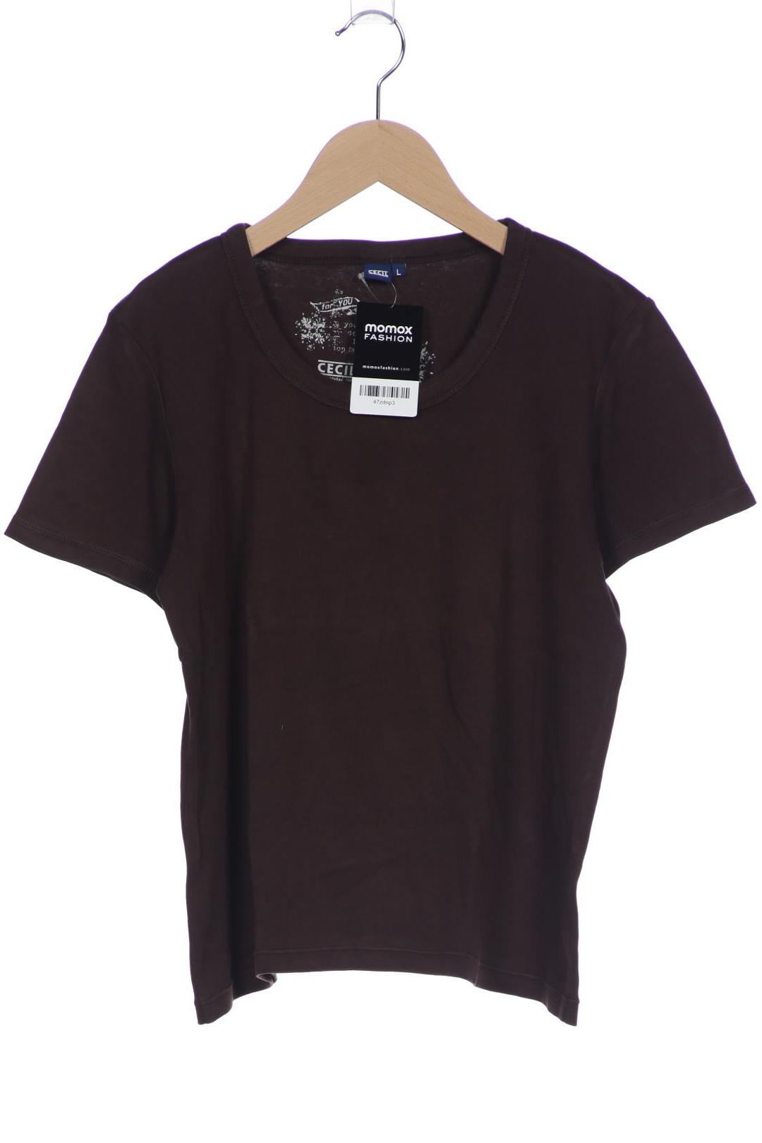

Cecil Damen T-Shirt, braun, Gr. 42