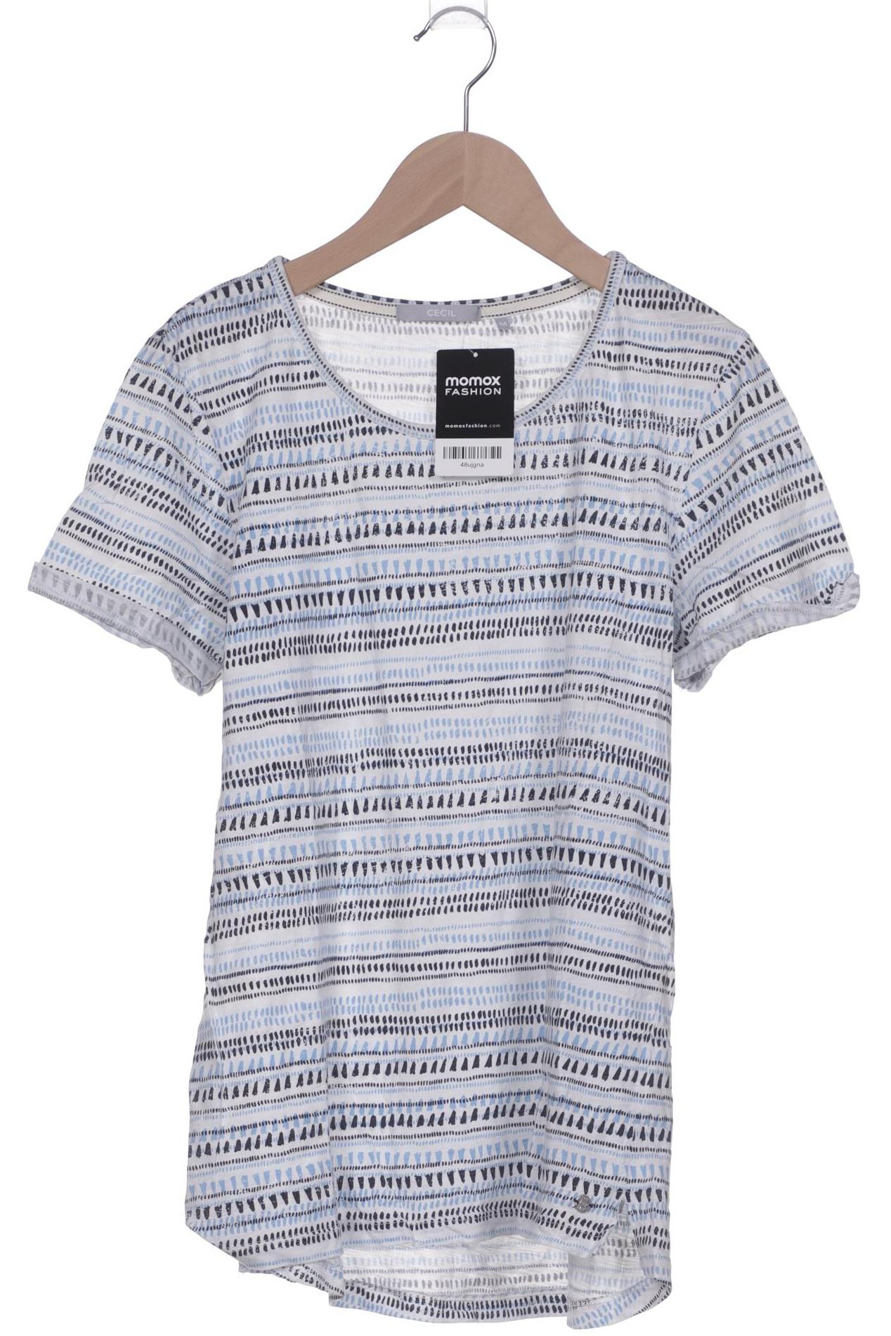 

Cecil Damen T-Shirt, weiß, Gr. 38