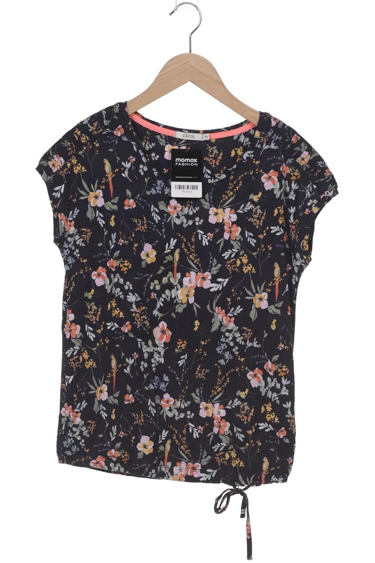 

Cecil Damen T-Shirt, marineblau, Gr. 34