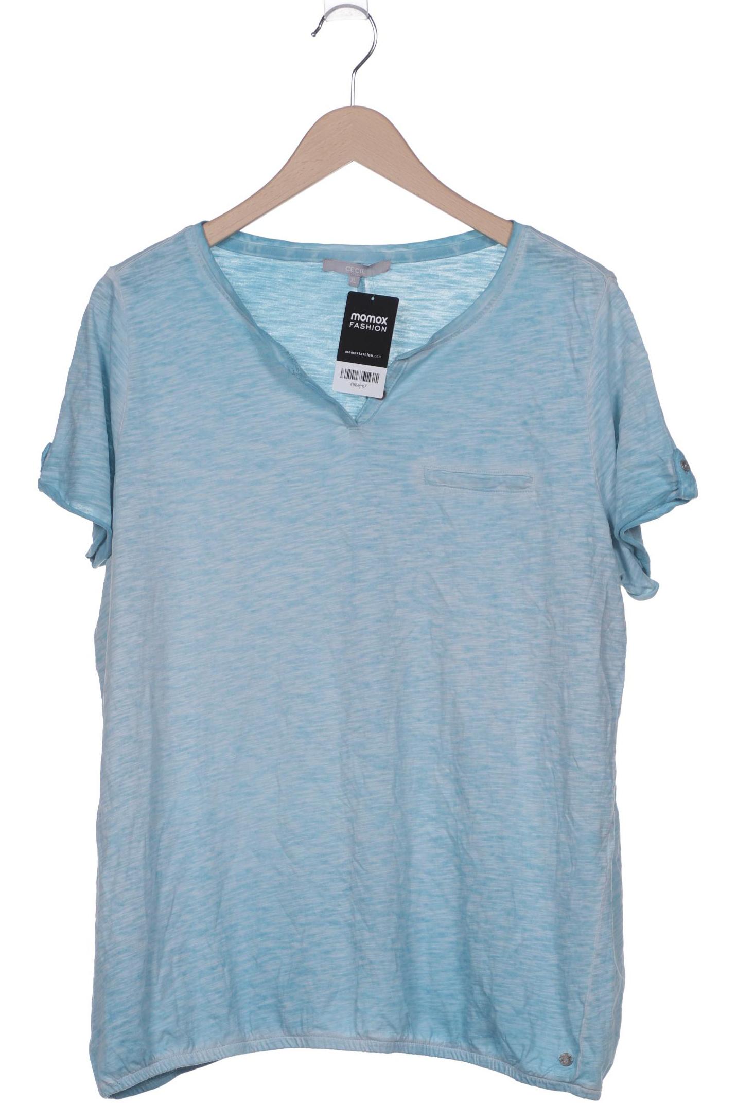 

Cecil Damen T-Shirt, blau, Gr. 44