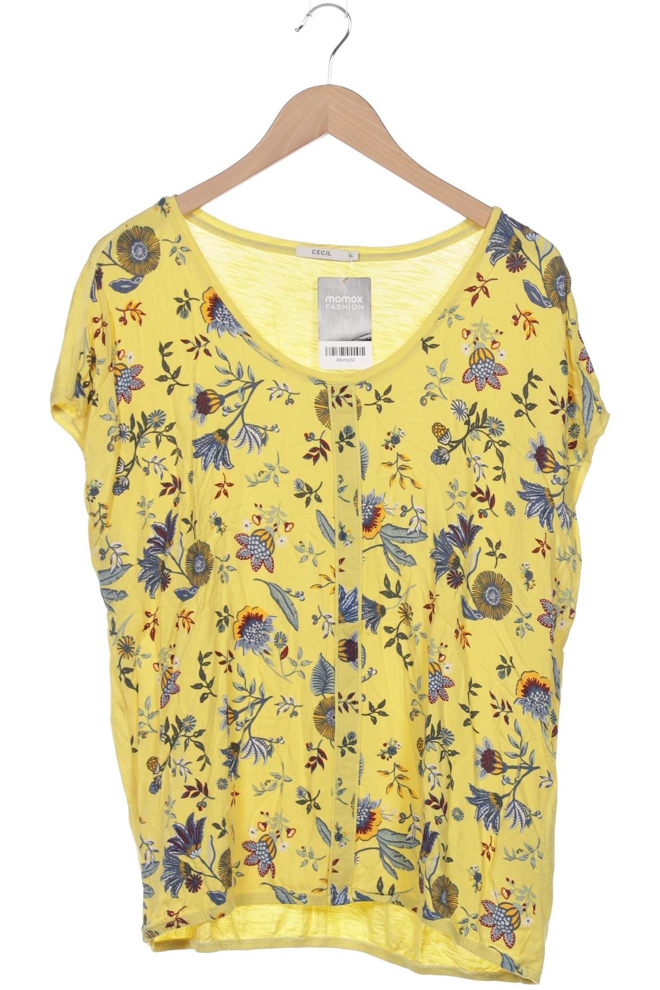 

Cecil Damen T-Shirt, gelb, Gr. 44