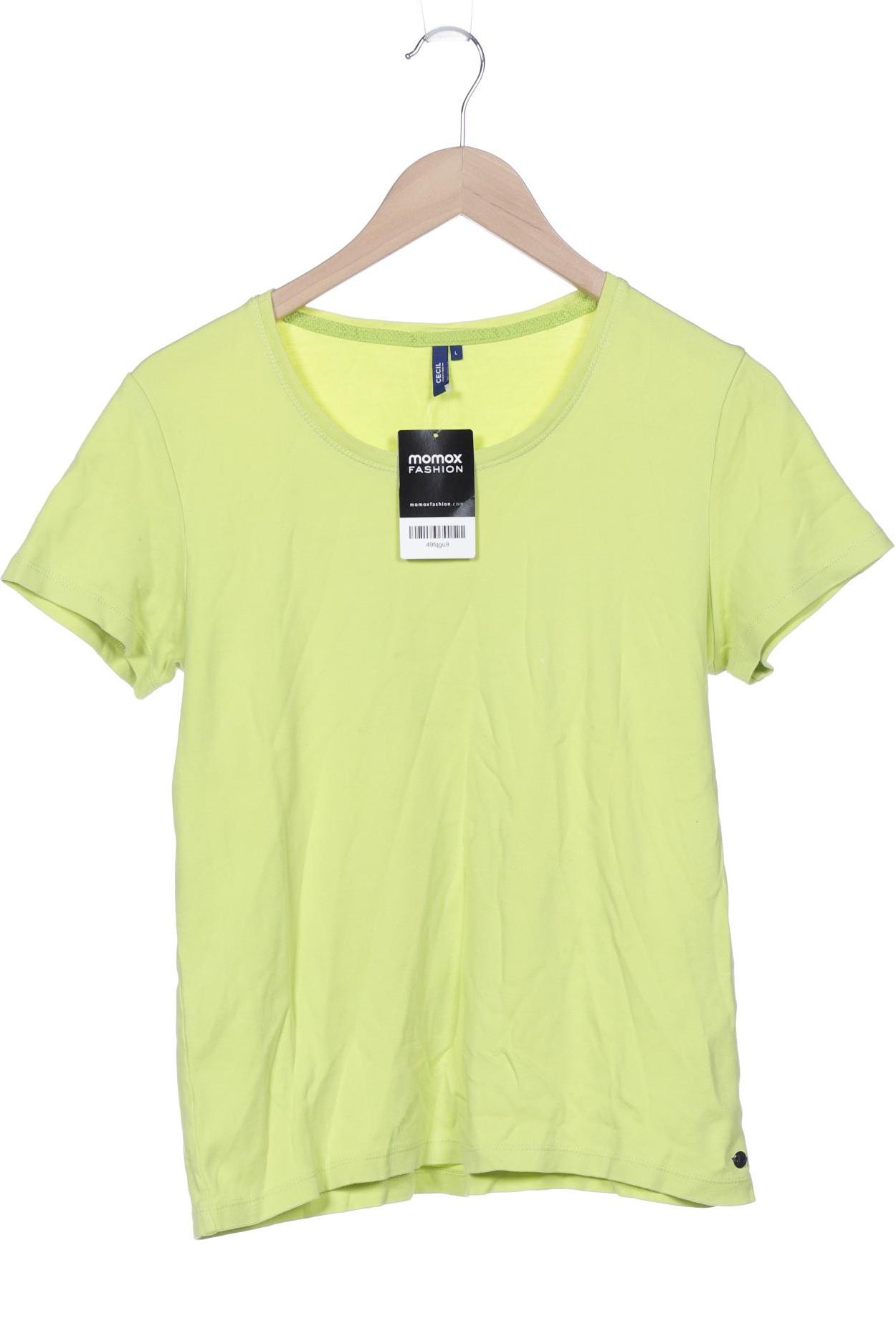 

Cecil Damen T-Shirt, hellgrün, Gr. 42