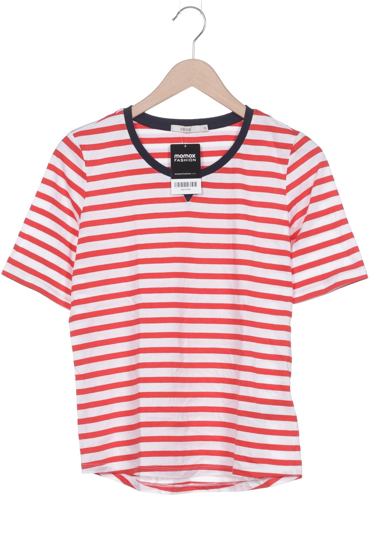 

Cecil Damen T-Shirt, rot, Gr. 34