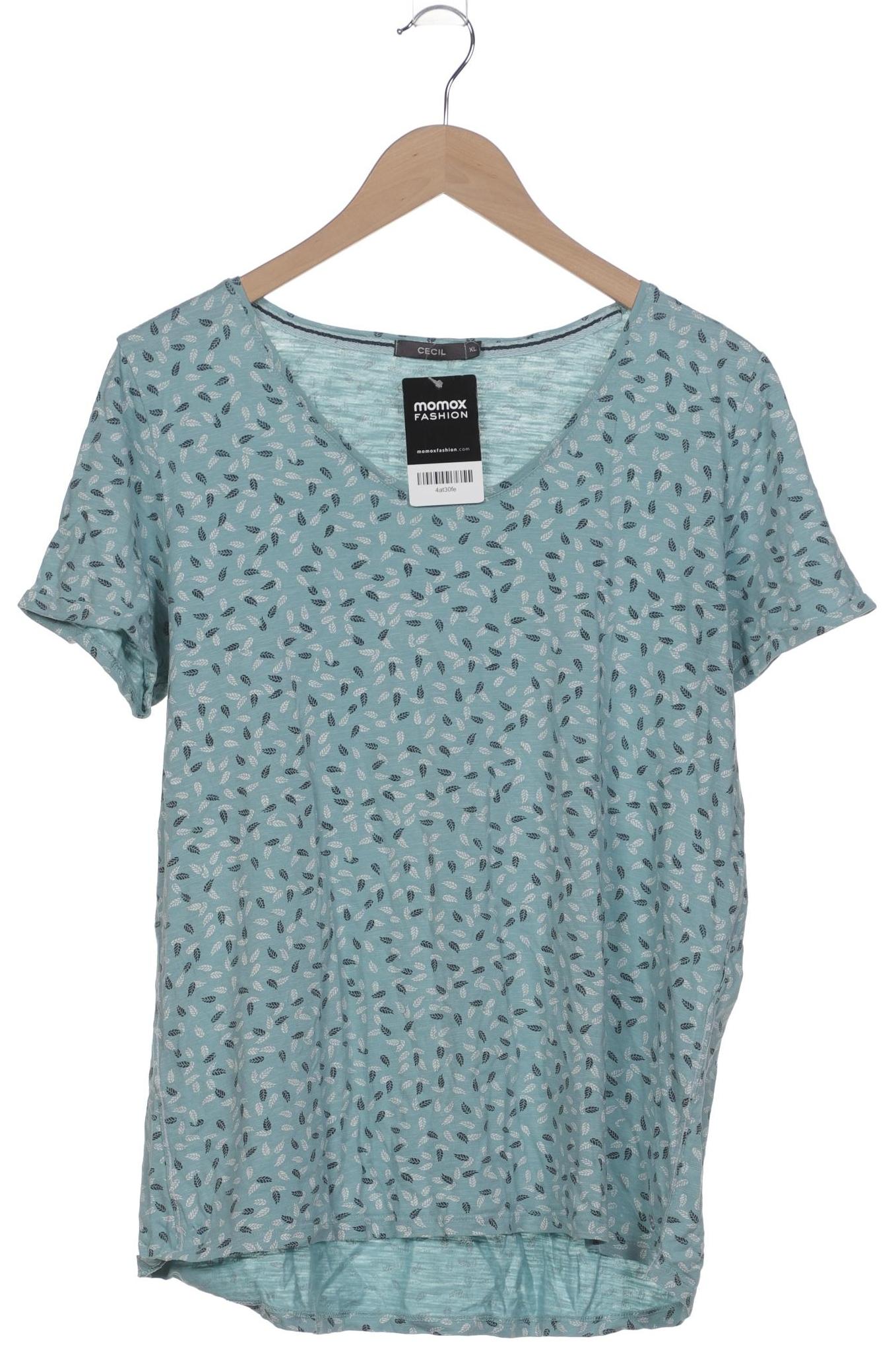 

Cecil Damen T-Shirt, türkis, Gr. 44