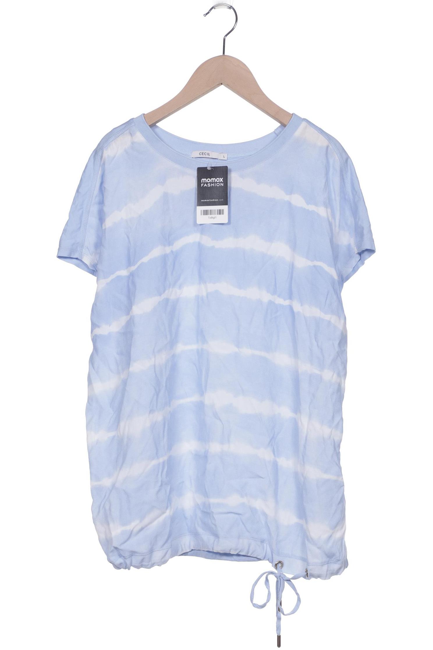 

CECIL Damen T-Shirt, hellblau