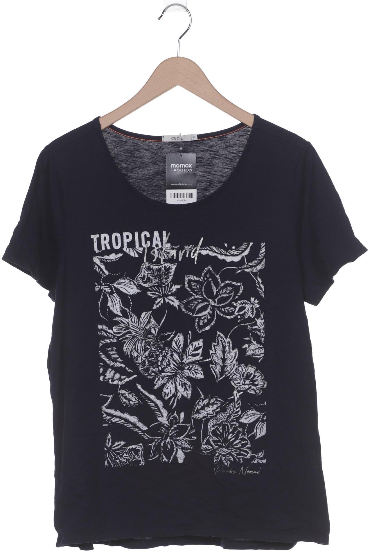 

Cecil Damen T-Shirt, marineblau, Gr. 44