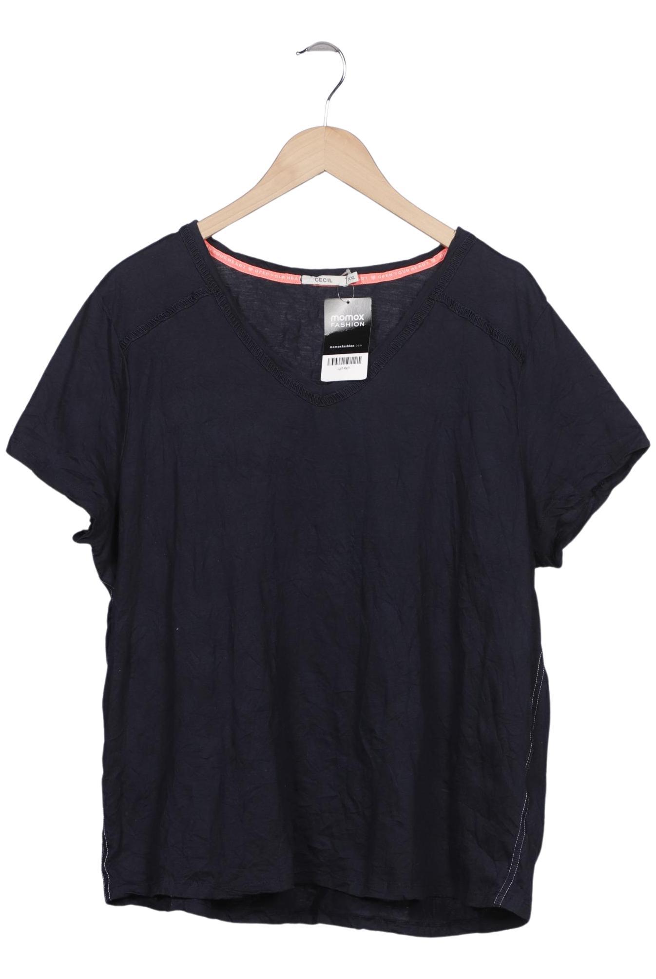 

Cecil Damen T-Shirt, marineblau, Gr. 46