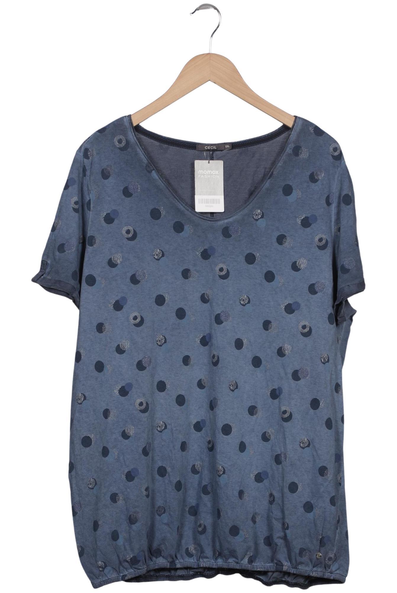 

Cecil Damen T-Shirt, marineblau, Gr. 46