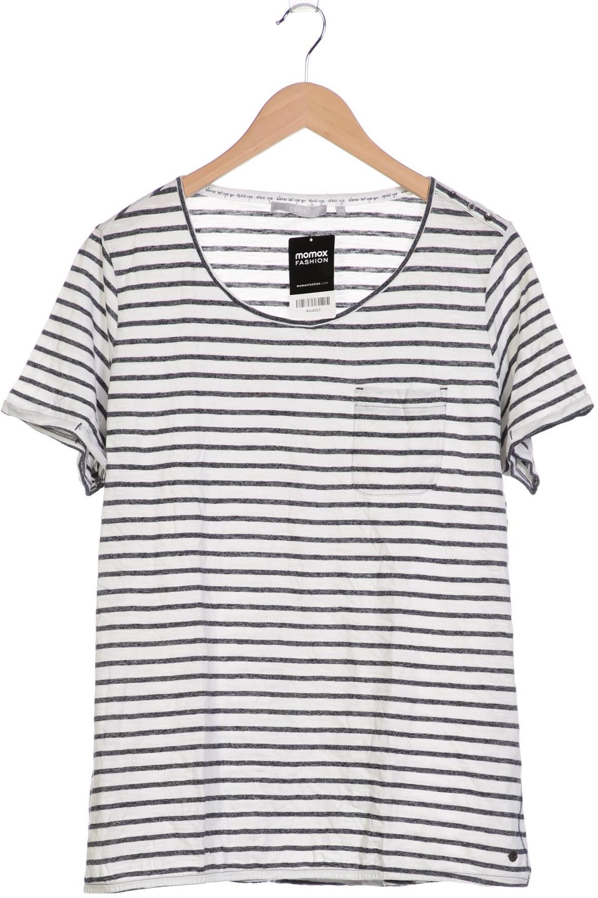 

Cecil Damen T-Shirt, weiß, Gr. 46