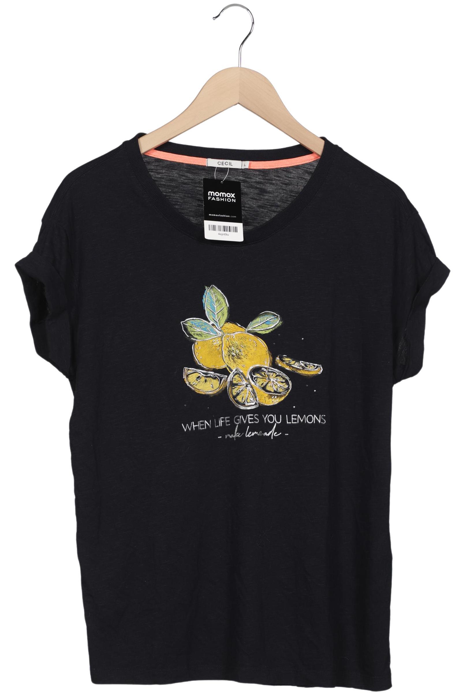 

Cecil Damen T-Shirt, marineblau, Gr. 42