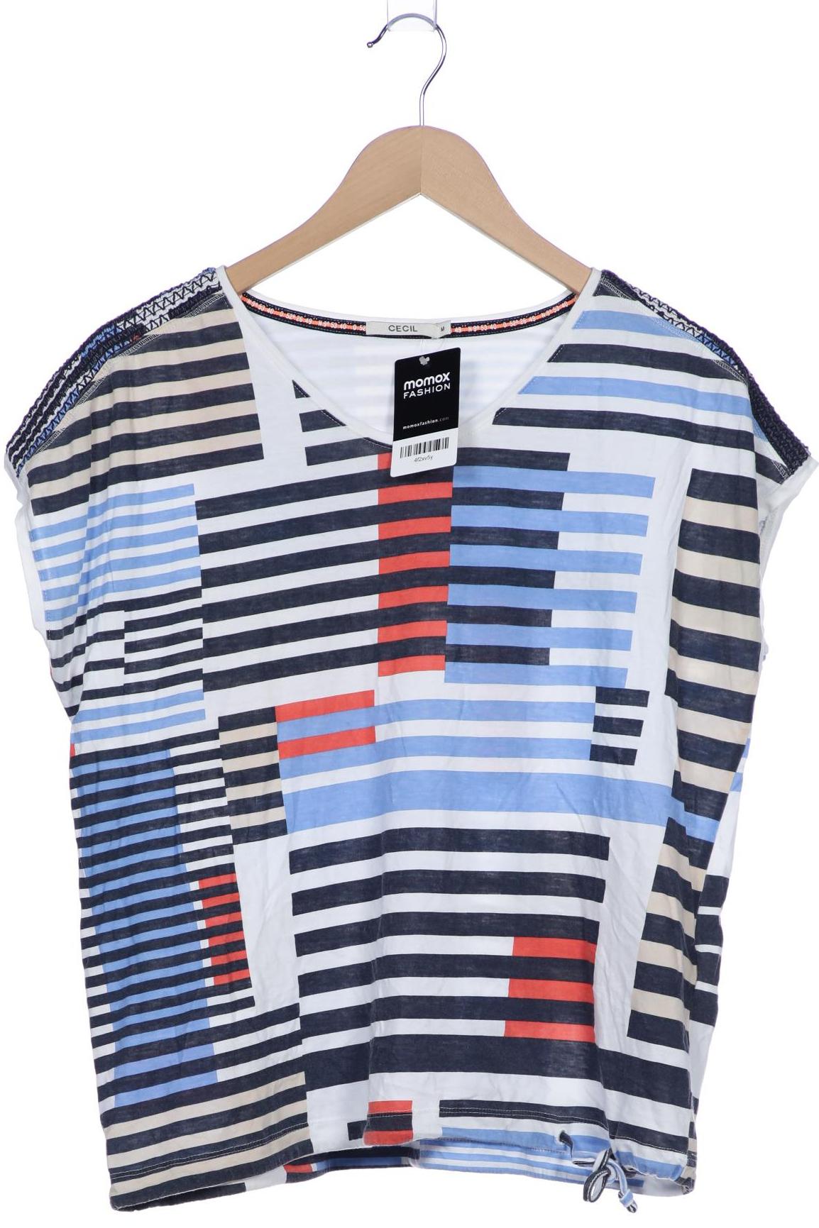 

Cecil Damen T-Shirt, mehrfarbig, Gr. 38