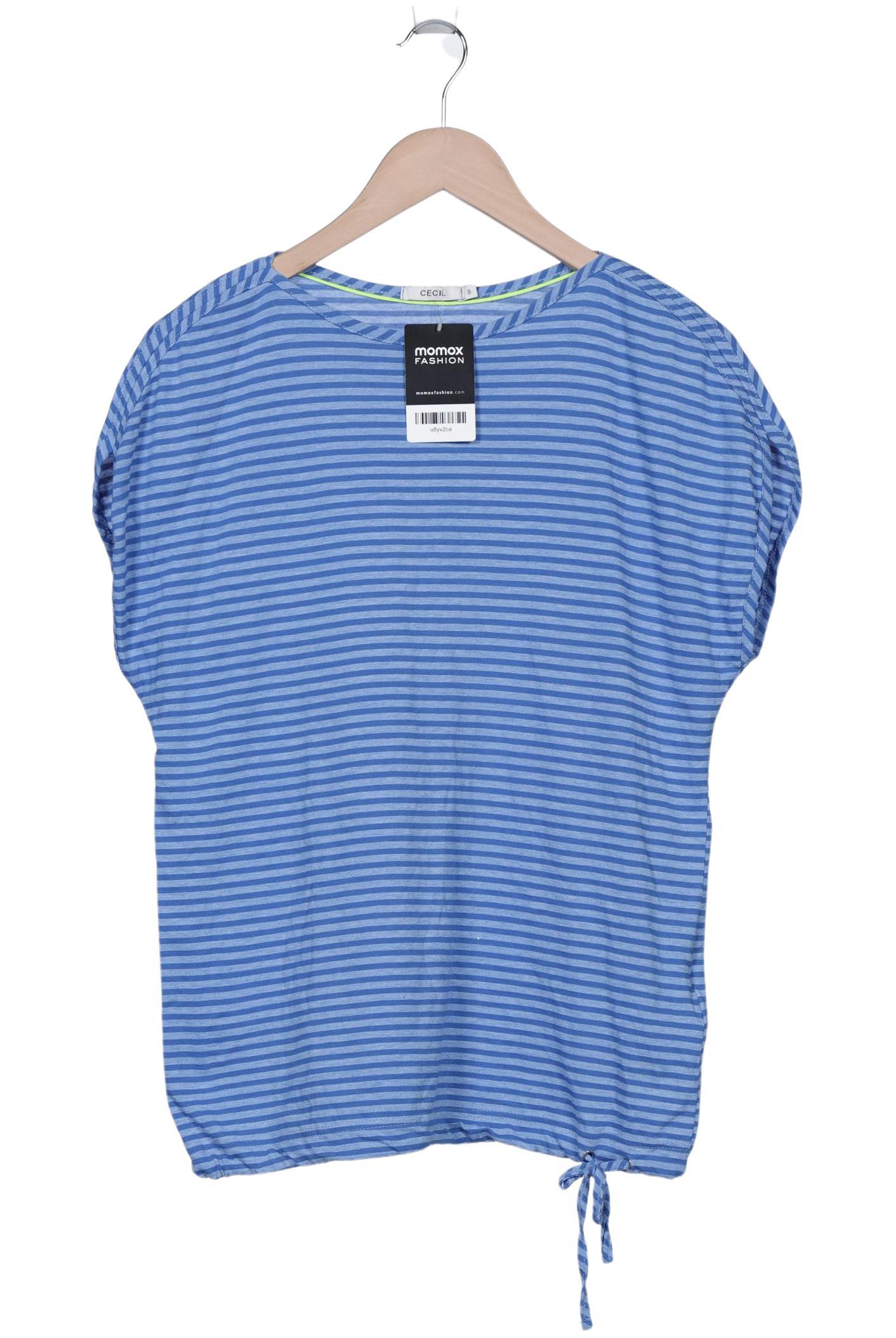 

Cecil Damen T-Shirt, blau, Gr. 36