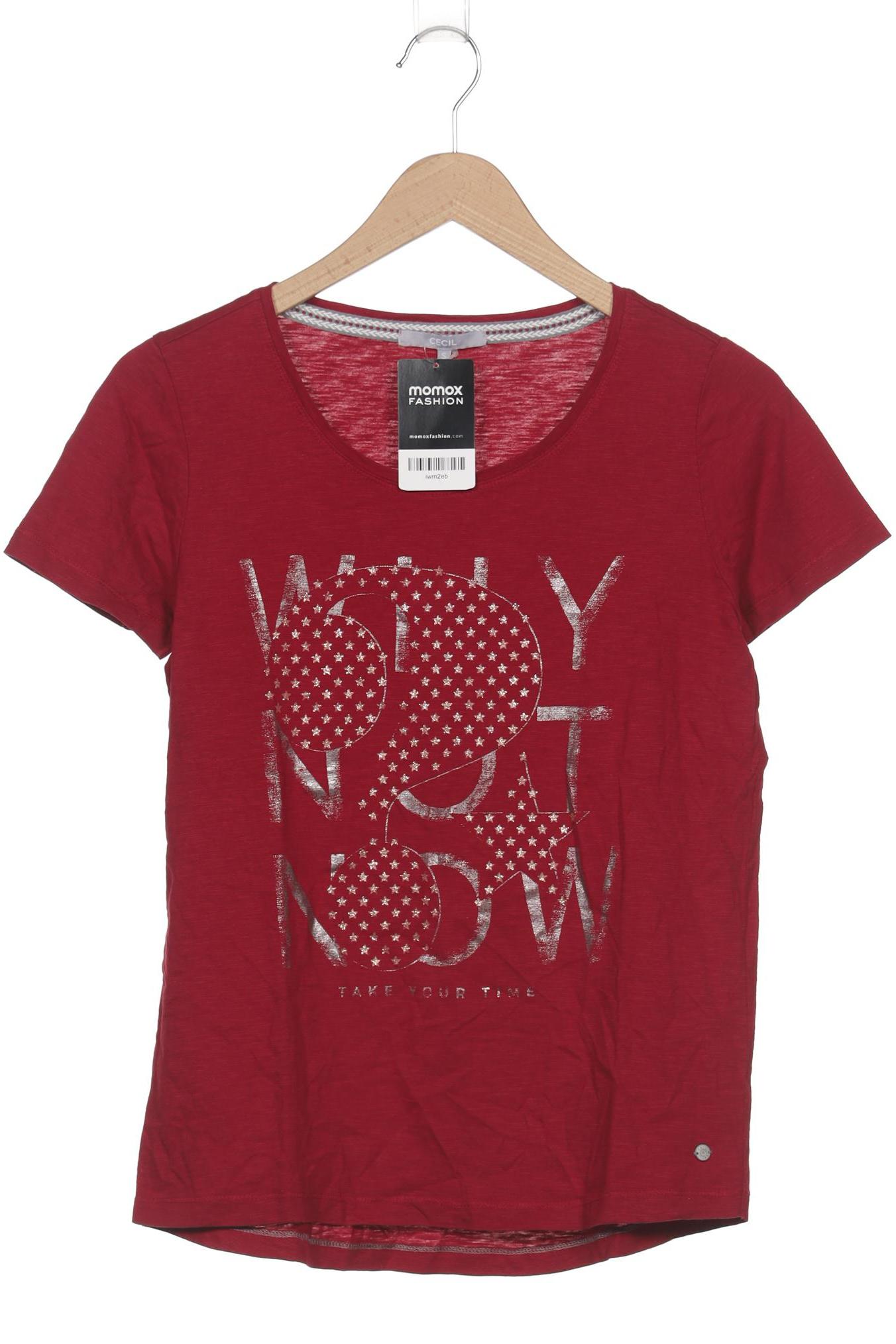 

Cecil Damen T-Shirt, rot, Gr. 36