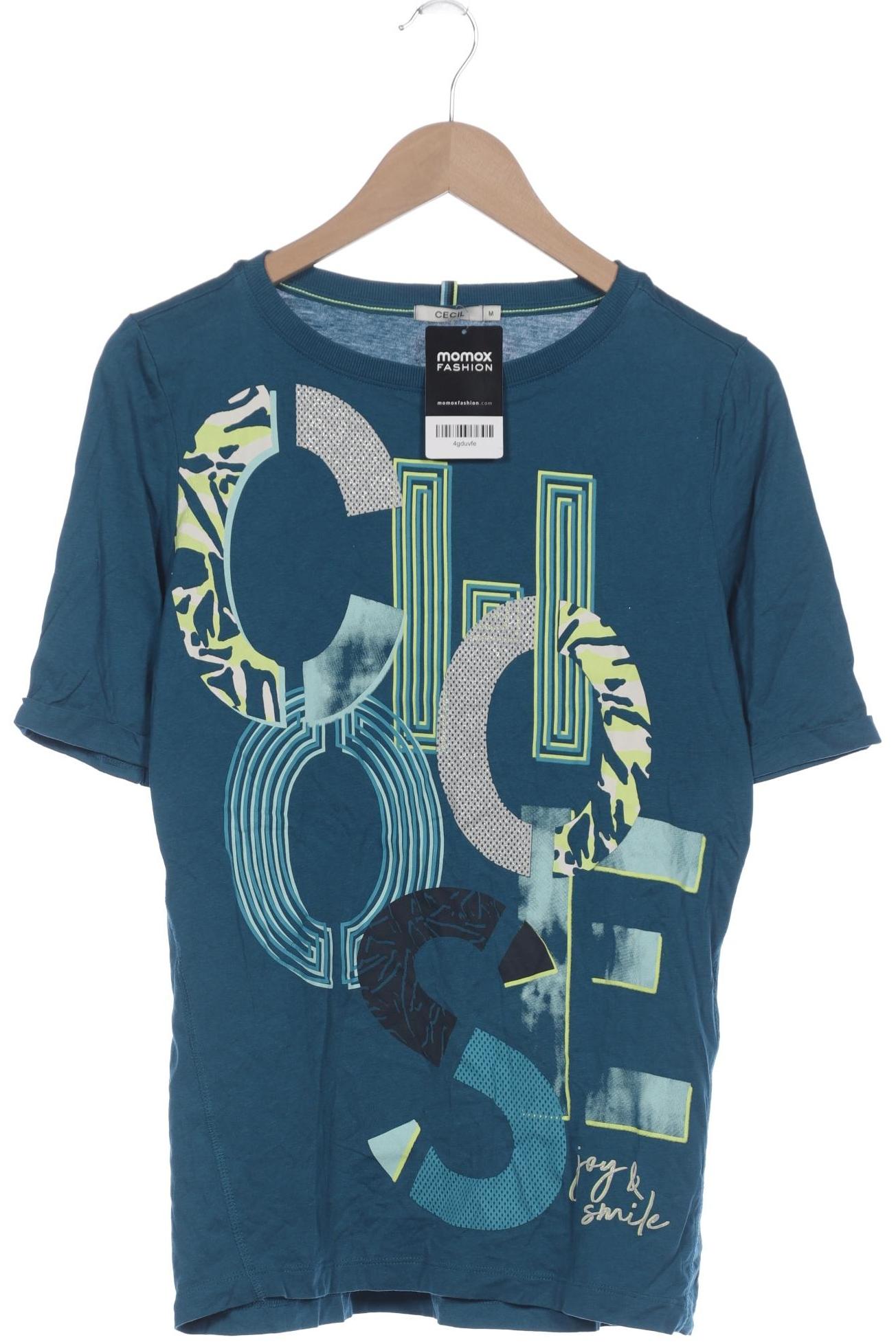 

Cecil Damen T-Shirt, türkis, Gr. 38