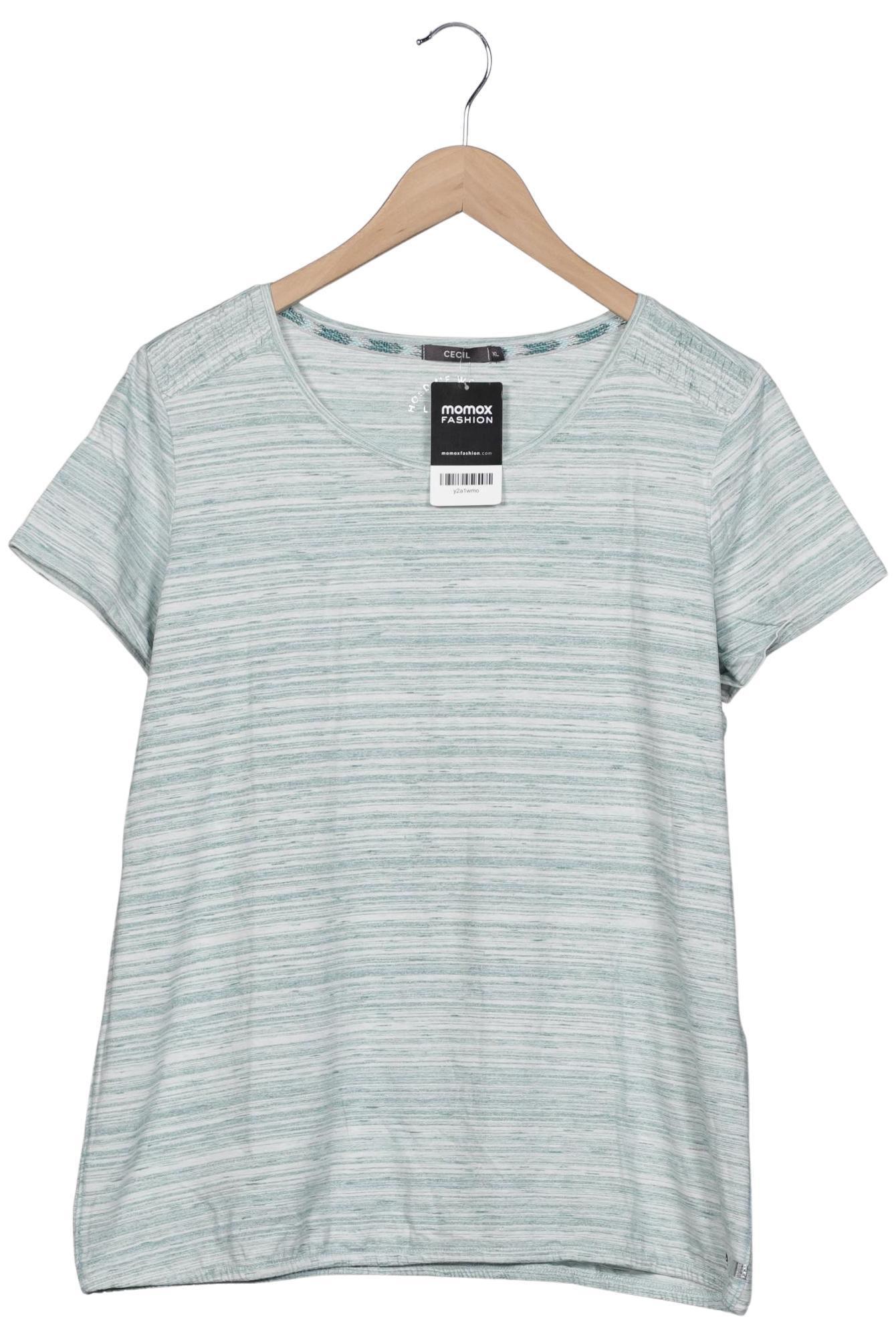 

Cecil Damen T-Shirt, hellgrün, Gr. 44