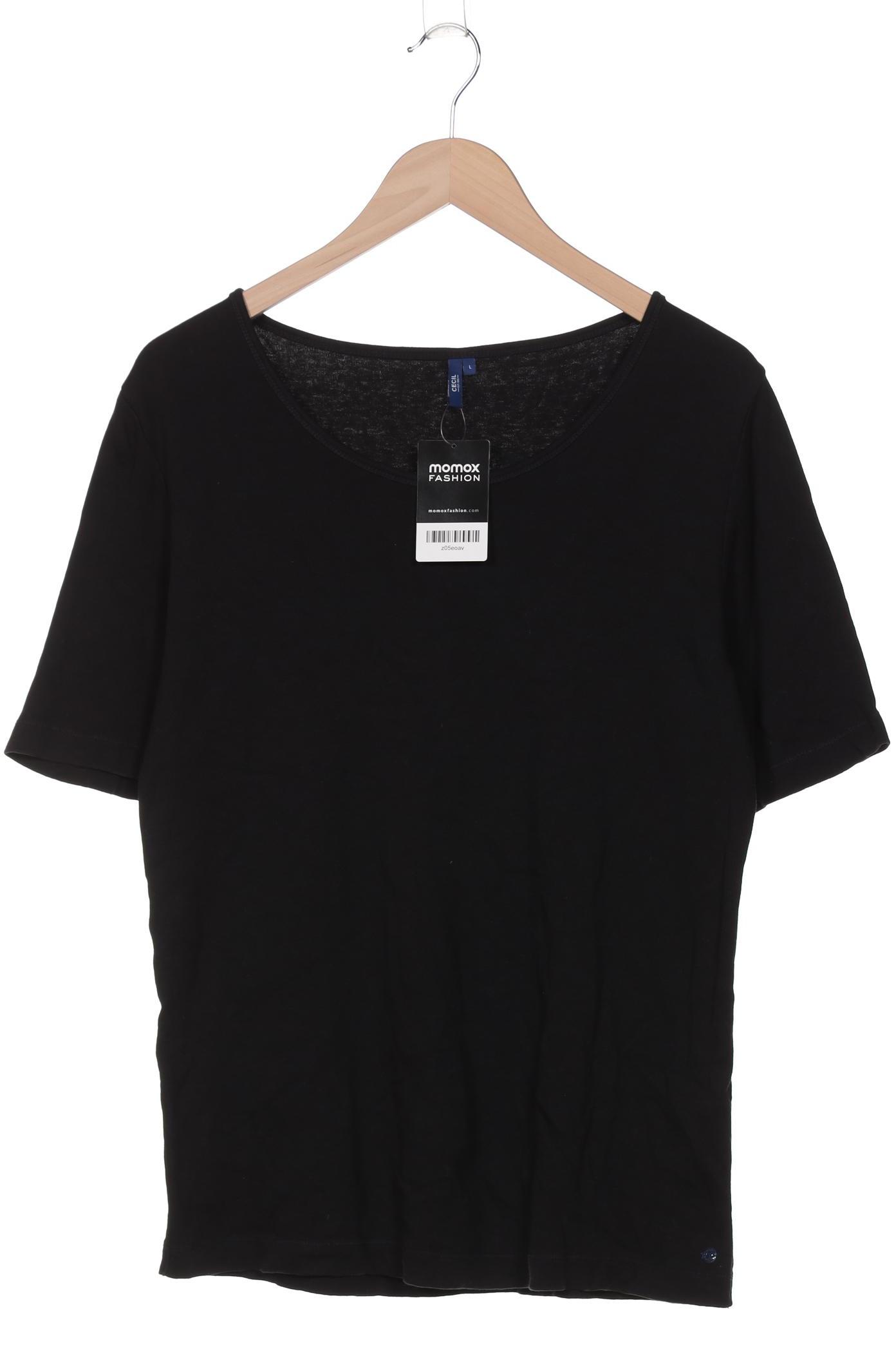 

Cecil Damen T-Shirt, schwarz, Gr. 42