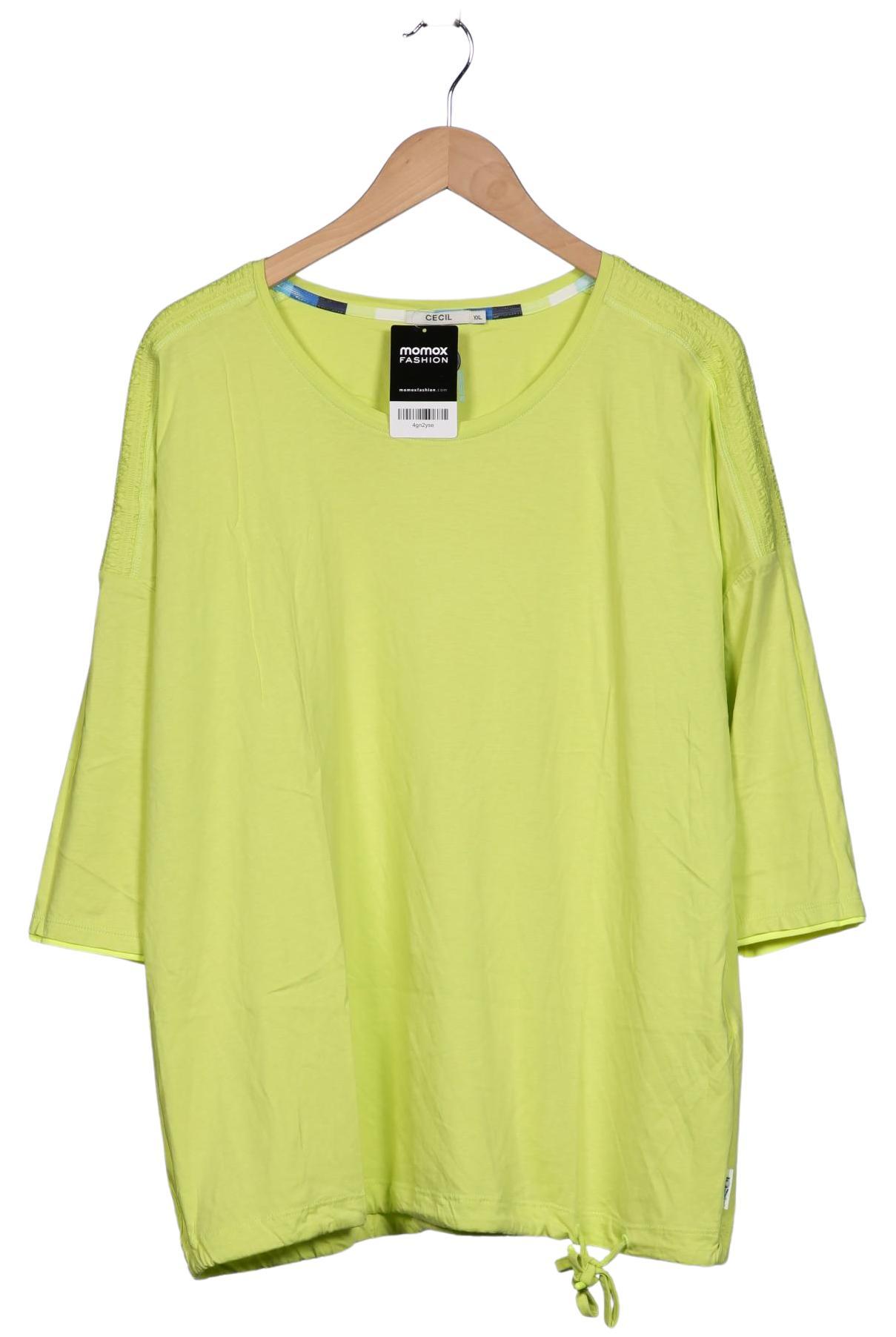 

Cecil Damen T-Shirt, hellgrün, Gr. 46