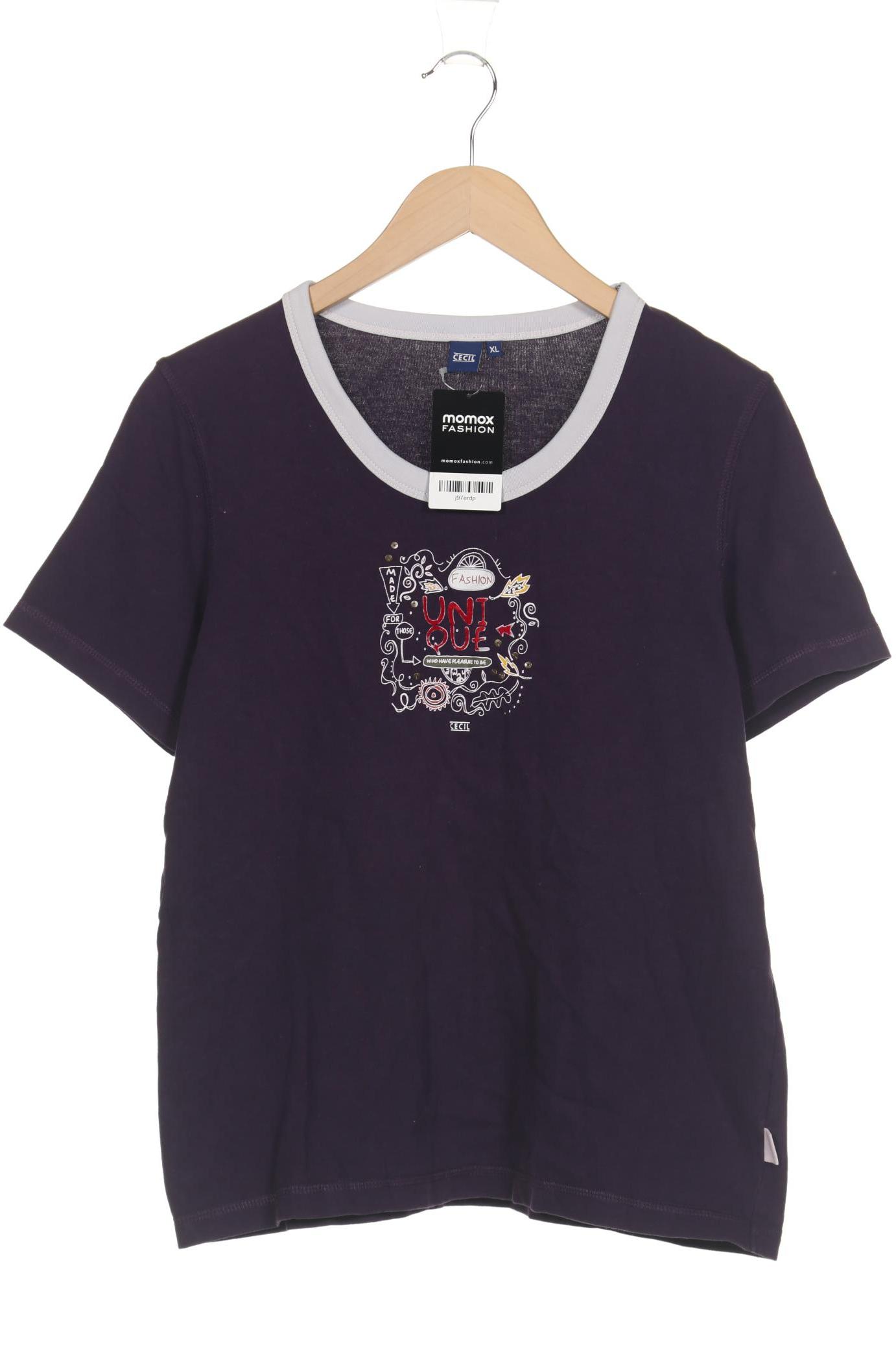 

Cecil Damen T-Shirt, flieder, Gr. 44