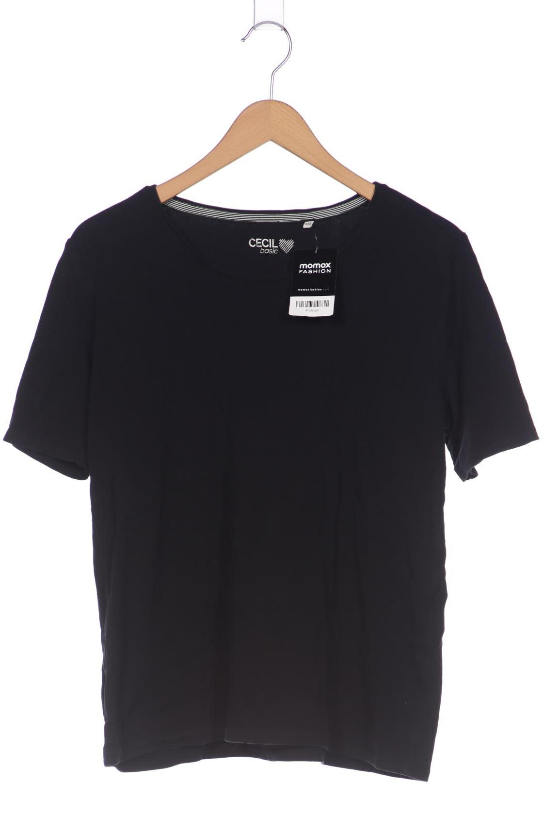 

Cecil Damen T-Shirt, schwarz, Gr. 46