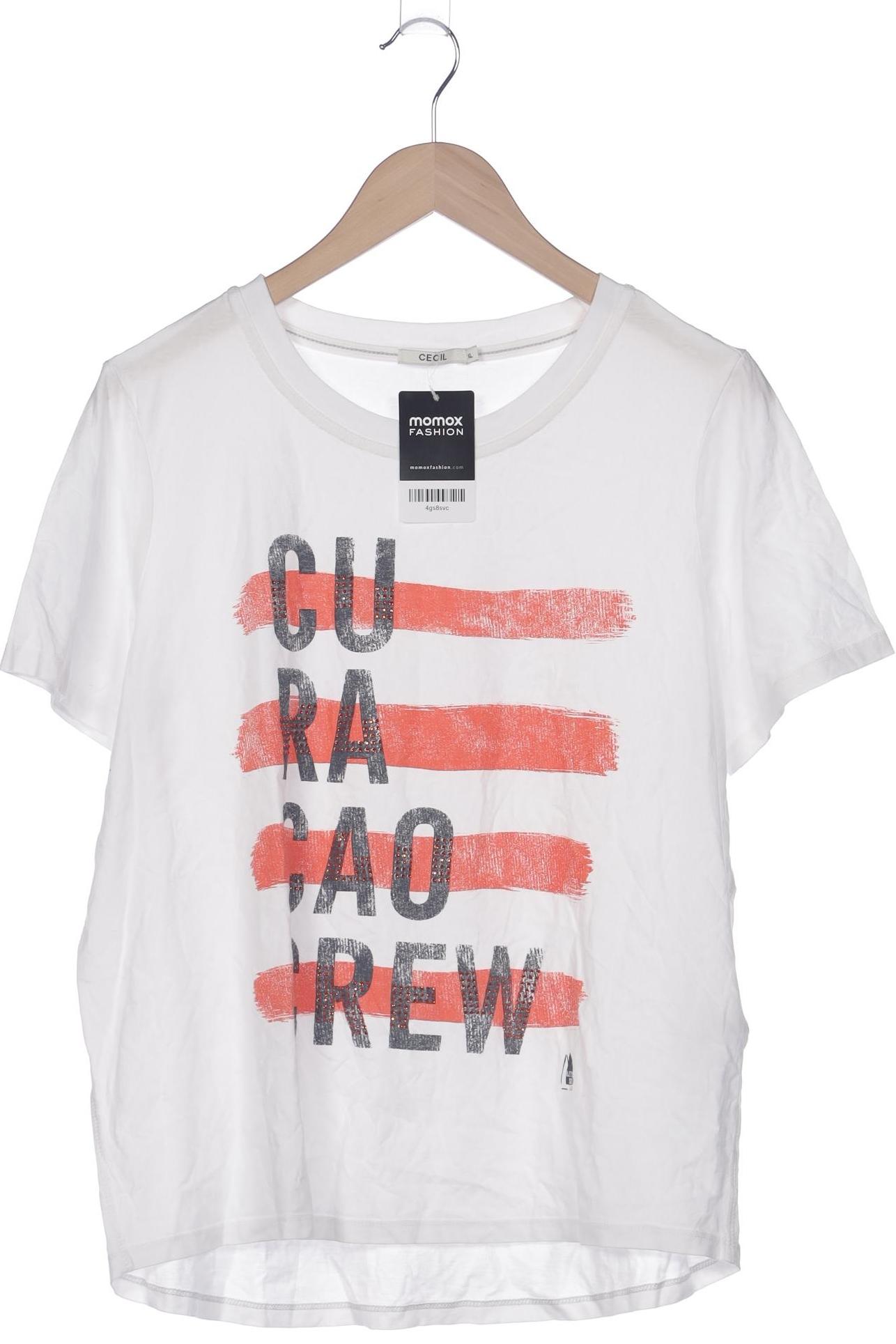 

Cecil Damen T-Shirt, weiß, Gr. 44