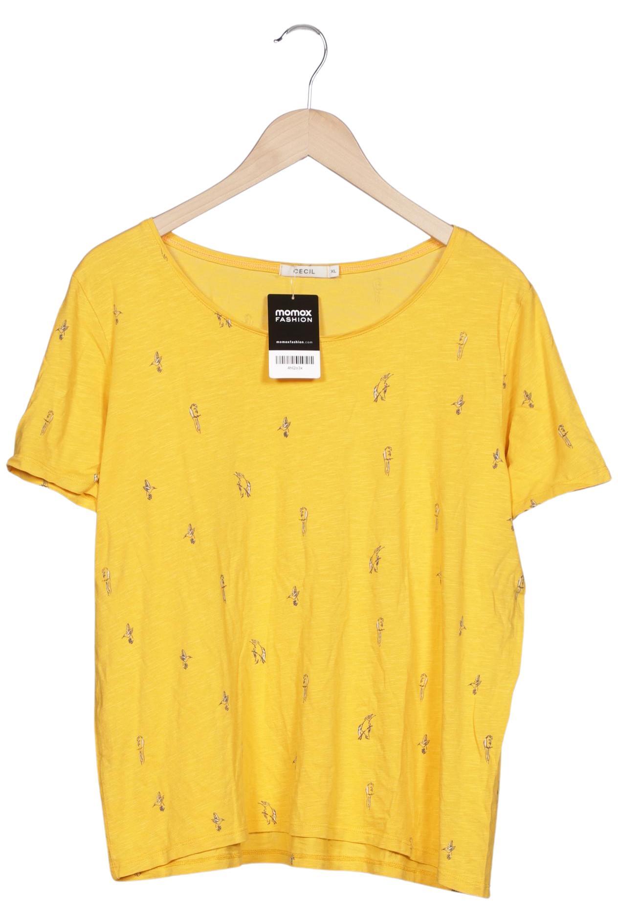 

Cecil Damen T-Shirt, gelb, Gr. 44