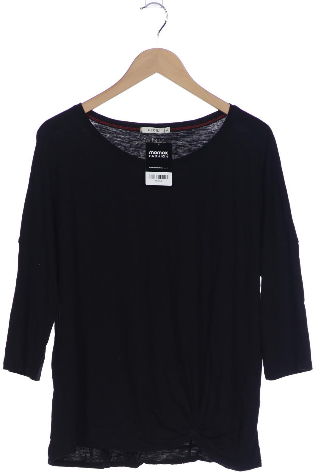 

Cecil Damen T-Shirt, schwarz, Gr. 44