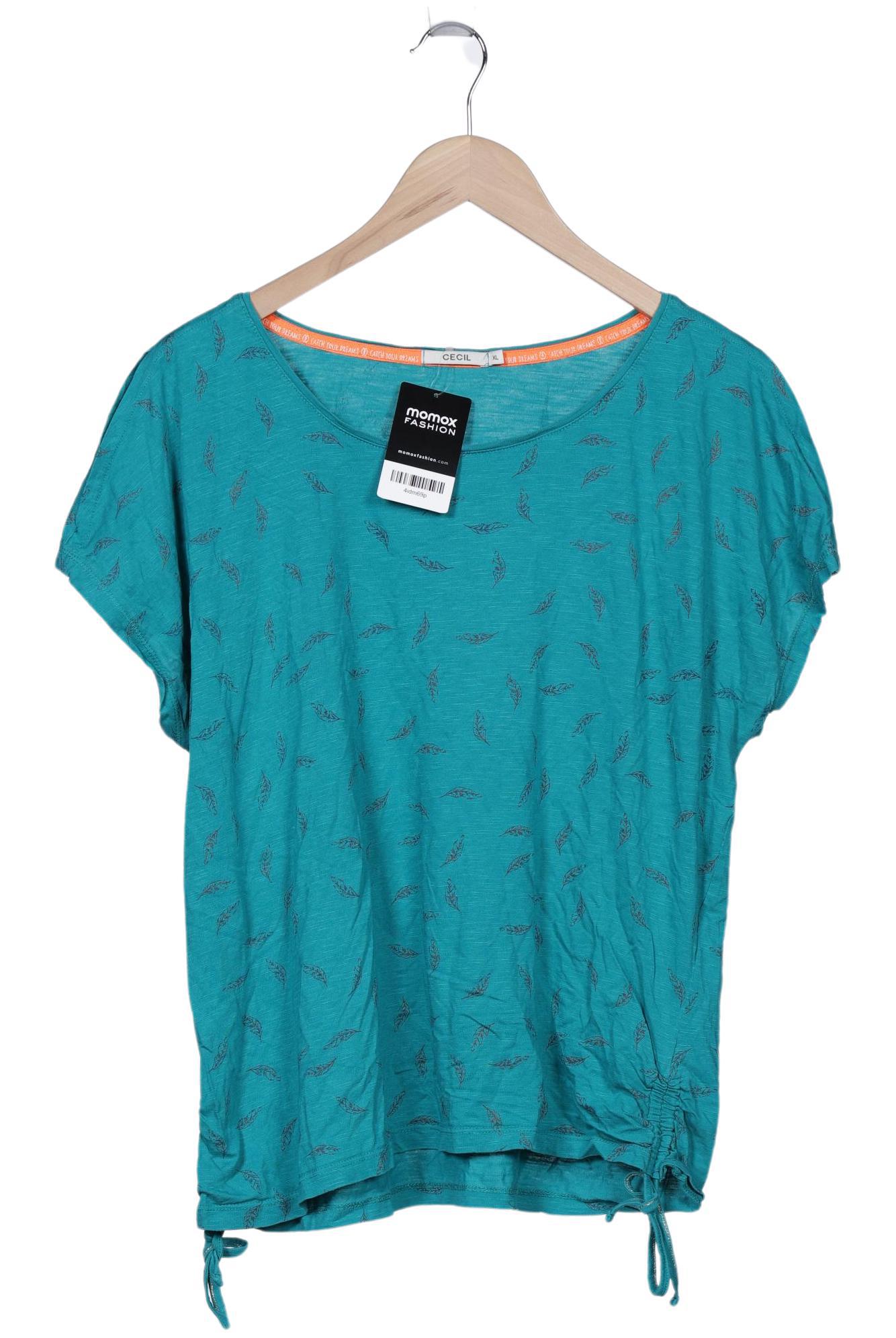 

Cecil Damen T-Shirt, türkis, Gr. 44