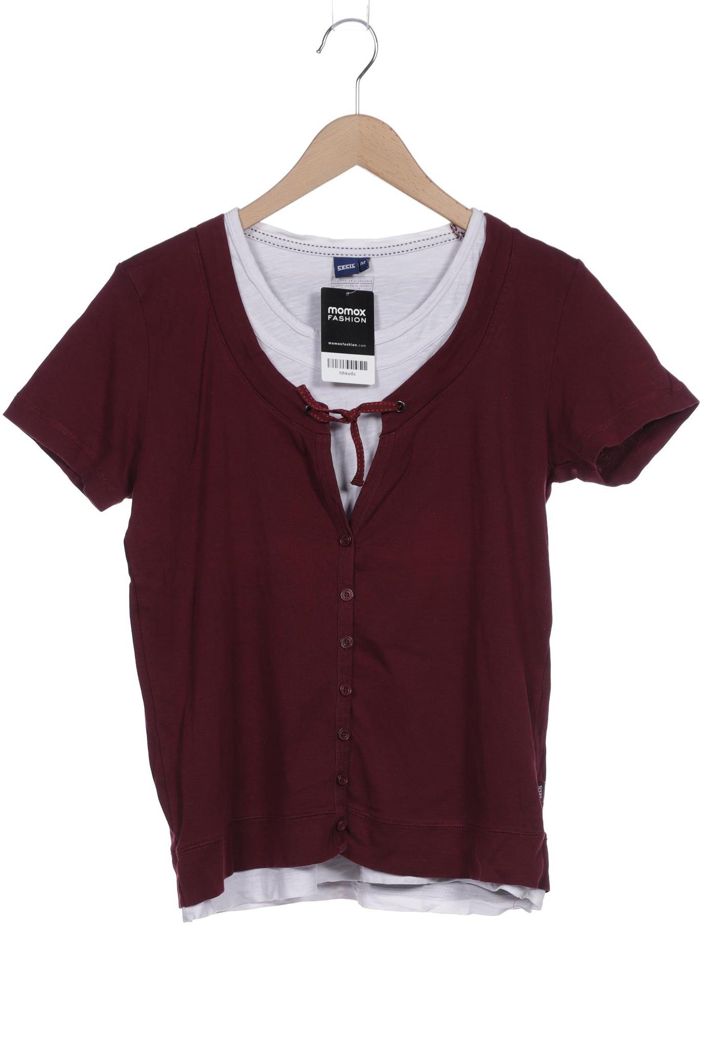 

Cecil Damen T-Shirt, bordeaux, Gr. 38