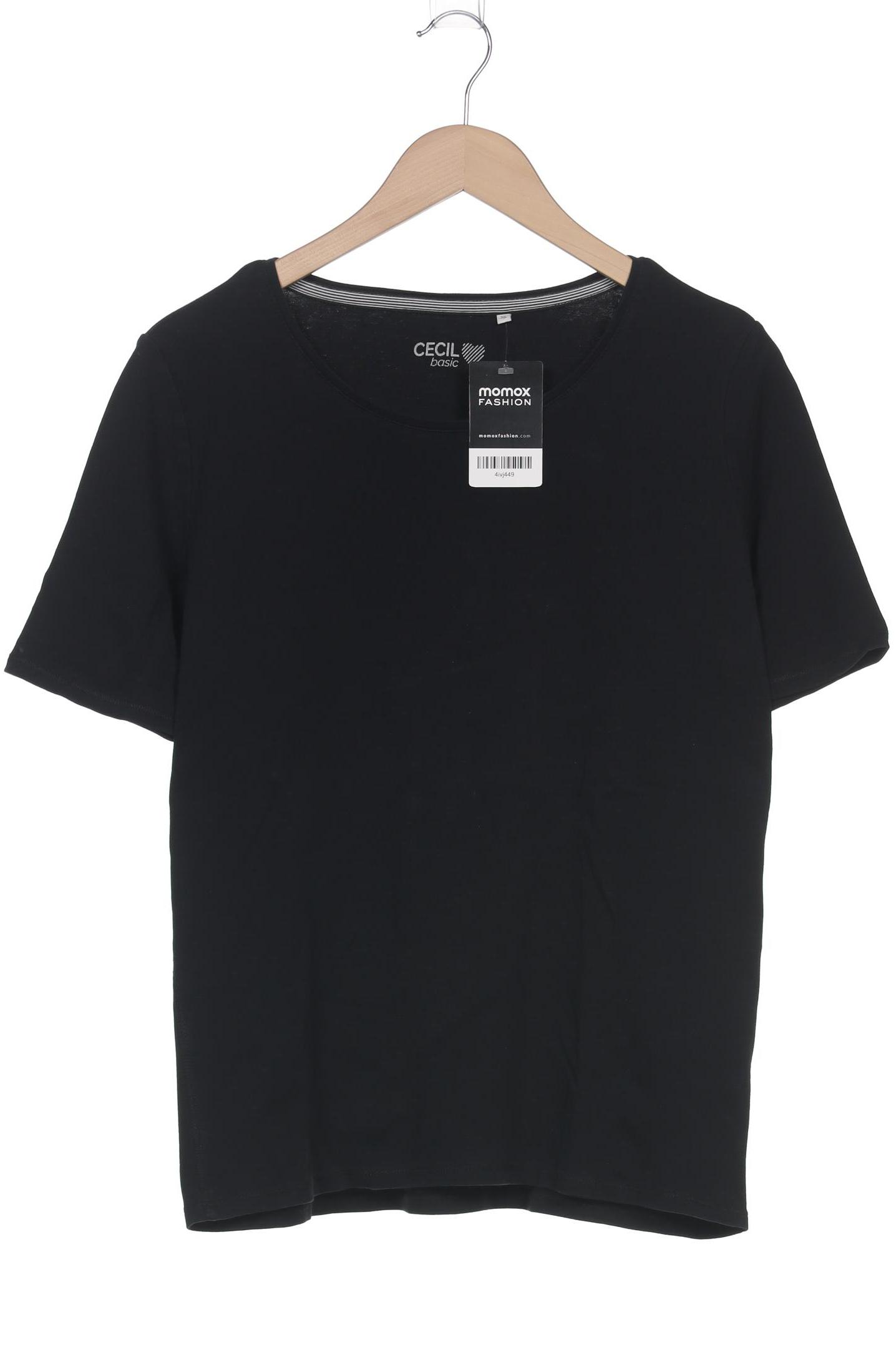 

Cecil Damen T-Shirt, schwarz, Gr. 44