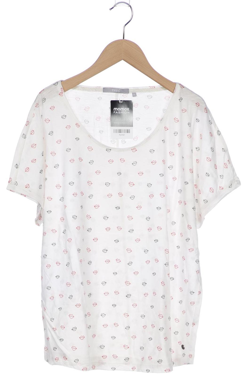 

Cecil Damen T-Shirt, weiß, Gr. 44