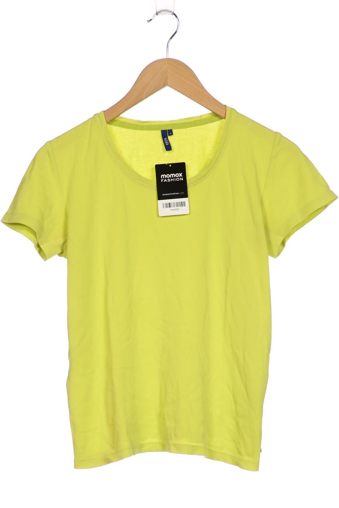

Cecil Damen T-Shirt, hellgrün, Gr. 36