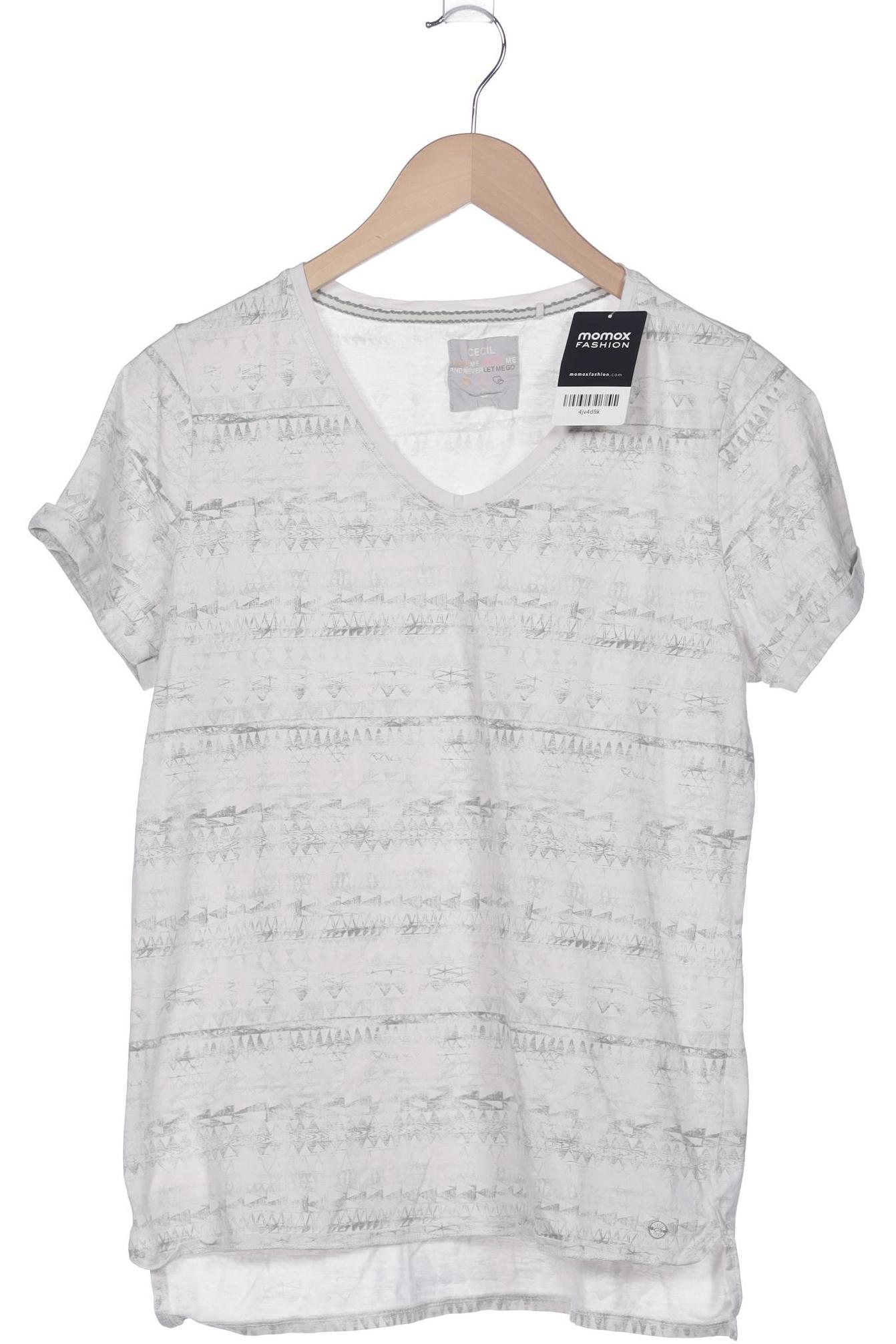 

Cecil Damen T-Shirt, hellgrün, Gr. 42