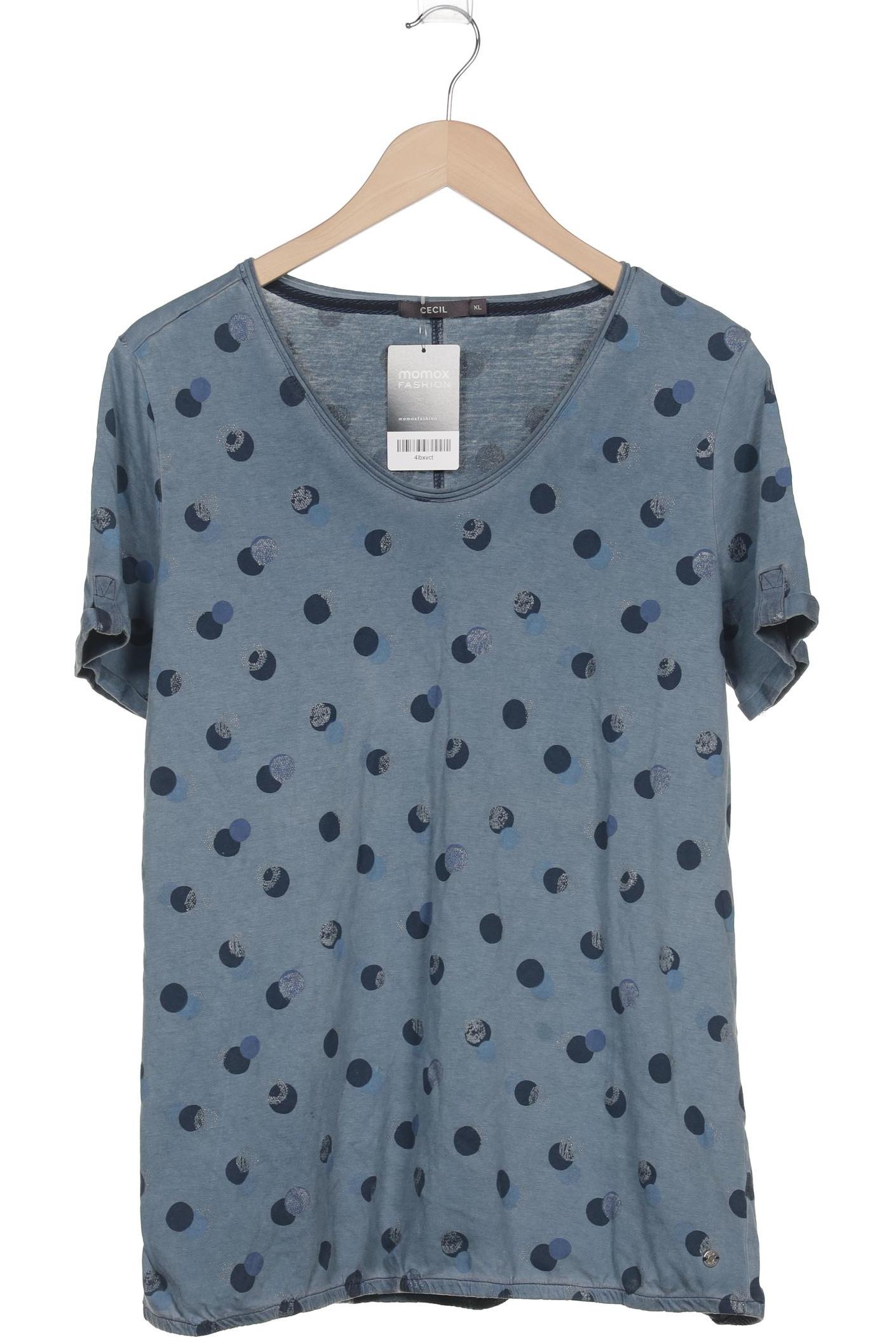 

Cecil Damen T-Shirt, blau, Gr. 44