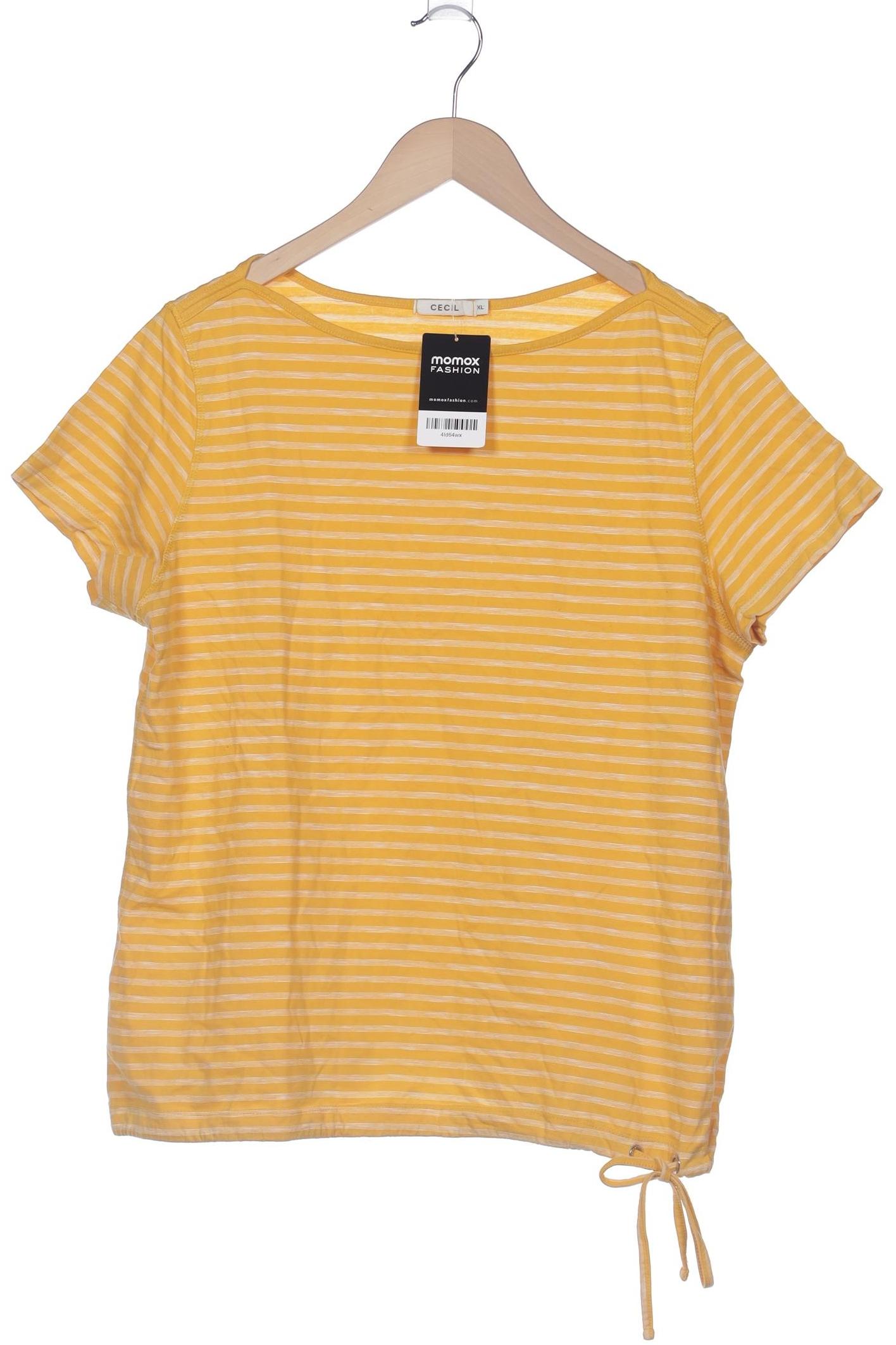 

Cecil Damen T-Shirt, gelb, Gr. 44