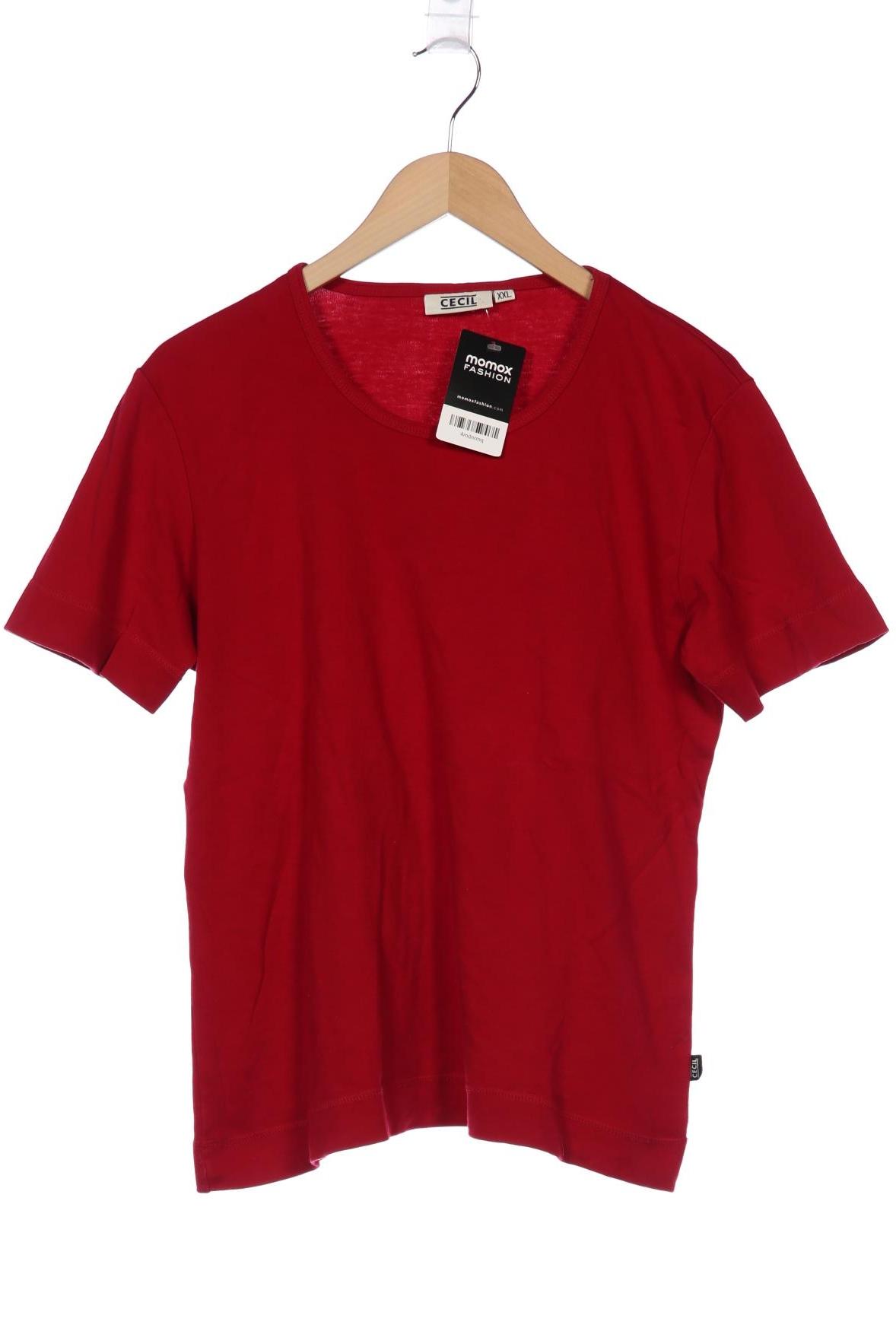 

Cecil Damen T-Shirt, rot, Gr. 46