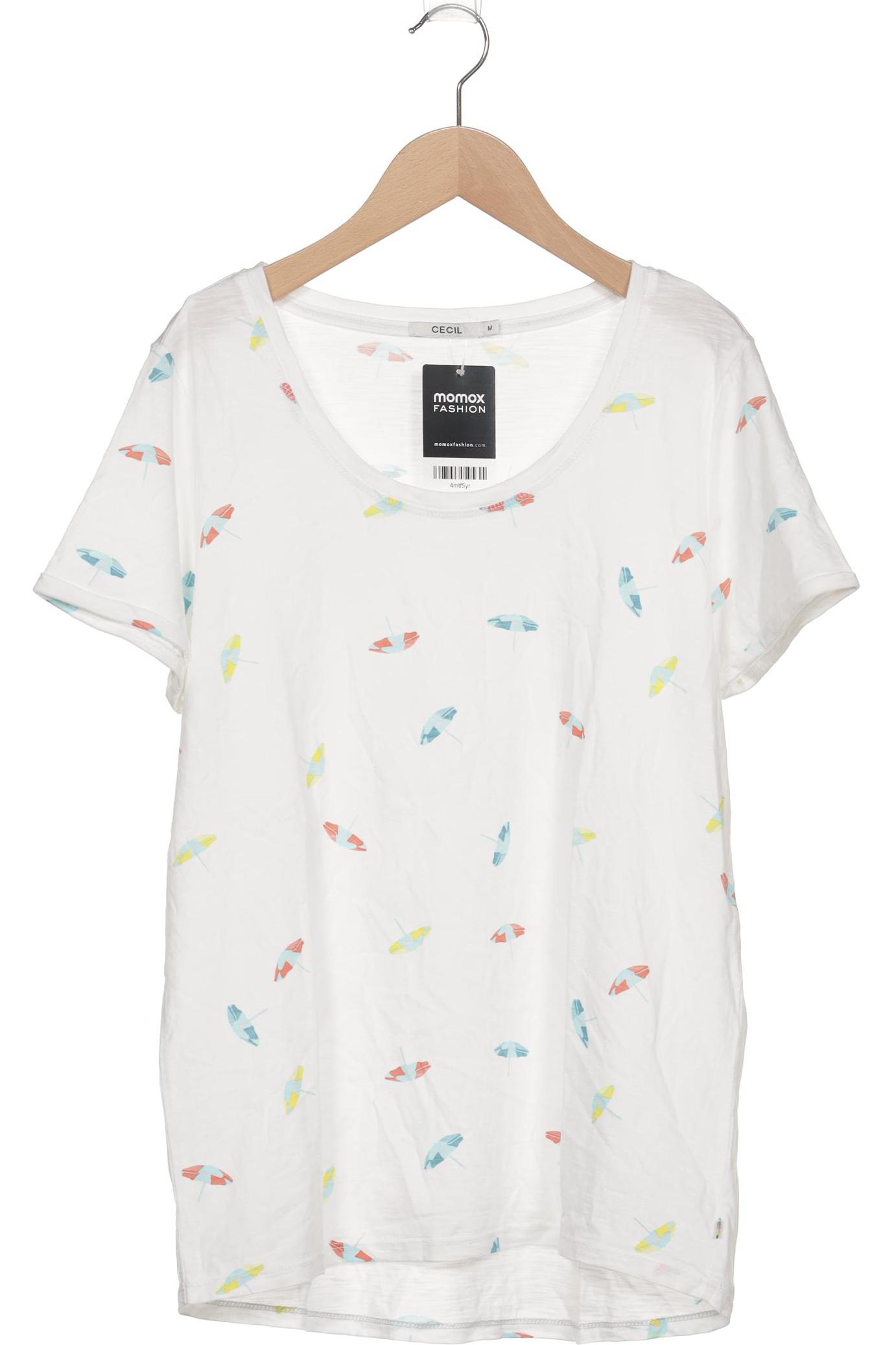 

Cecil Damen T-Shirt, weiß, Gr. 38