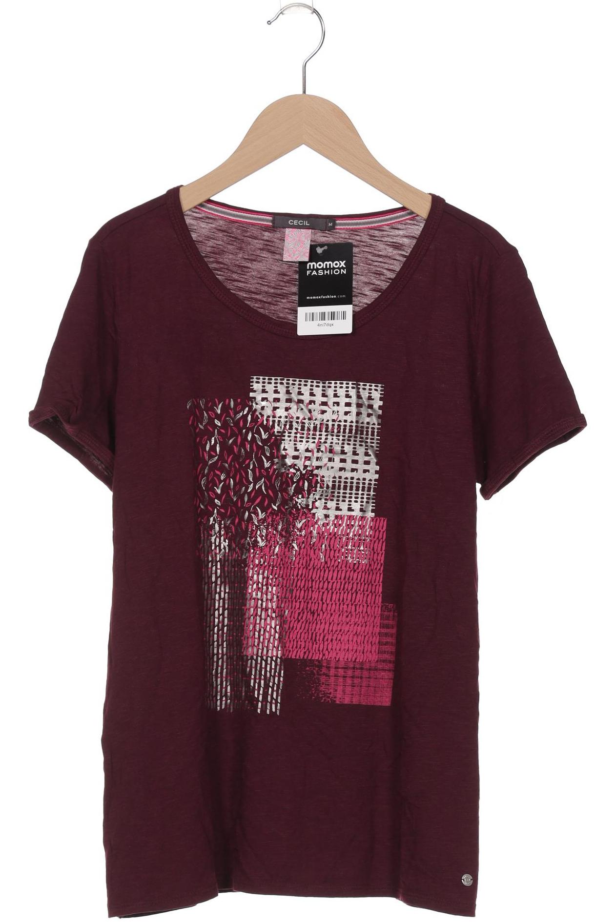 

Cecil Damen T-Shirt, bordeaux, Gr. 38