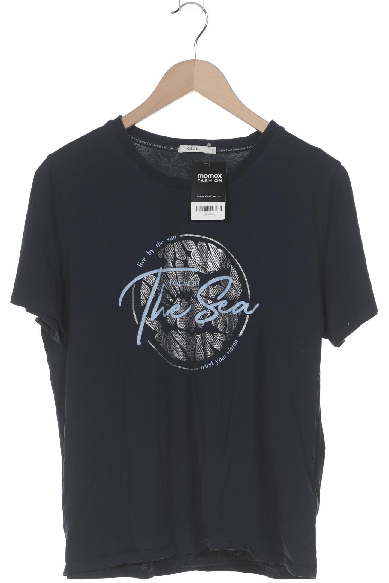 

Cecil Damen T-Shirt, marineblau, Gr. 44