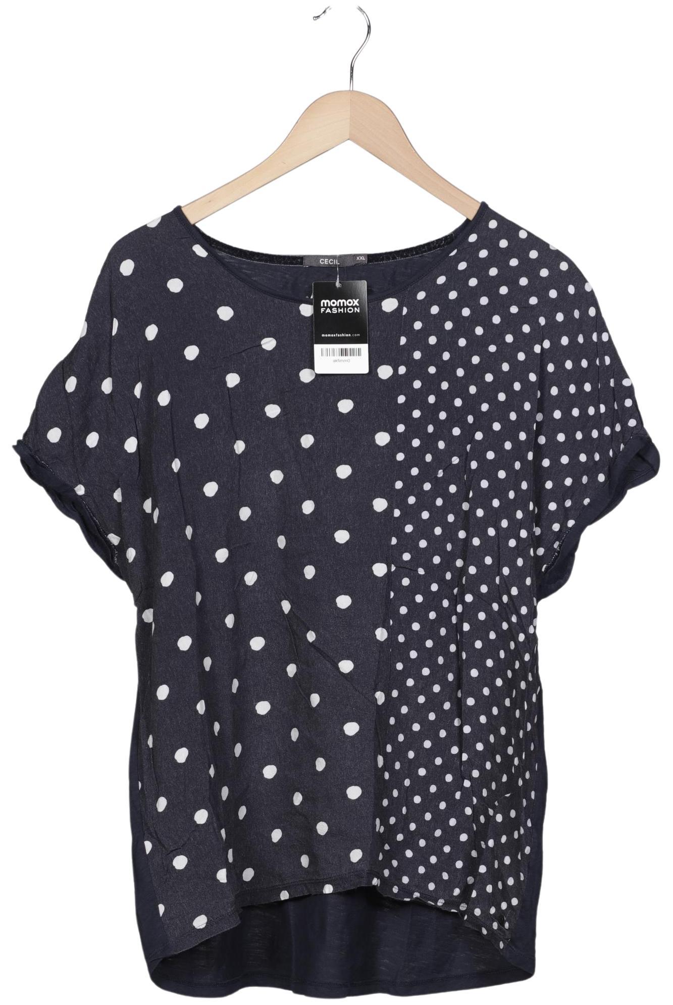 

Cecil Damen T-Shirt, marineblau, Gr. 46