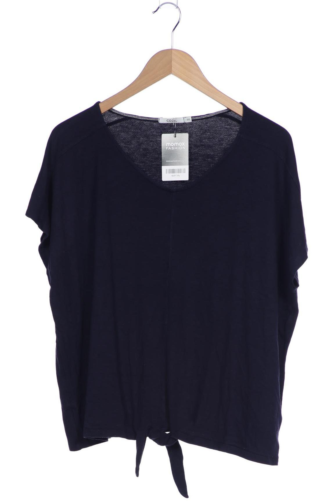 

Cecil Damen T-Shirt, marineblau, Gr. 46