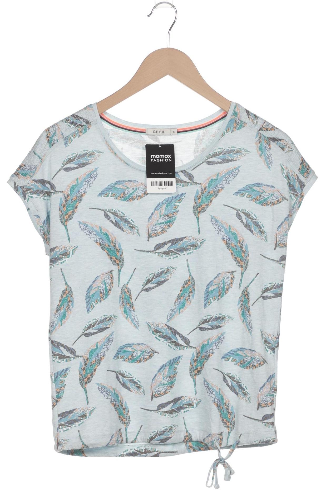 

Cecil Damen T-Shirt, hellblau, Gr. 36