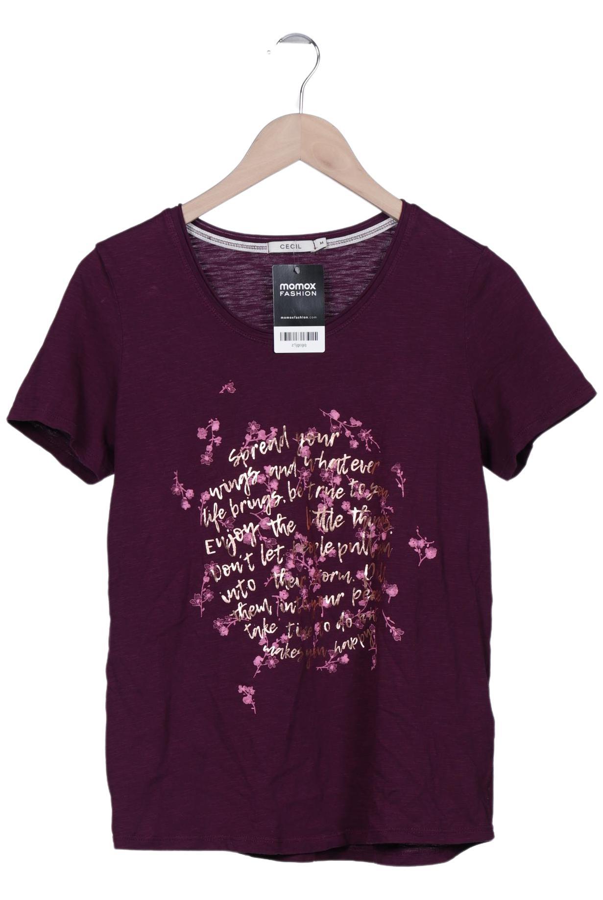 

Cecil Damen T-Shirt, bordeaux, Gr. 38