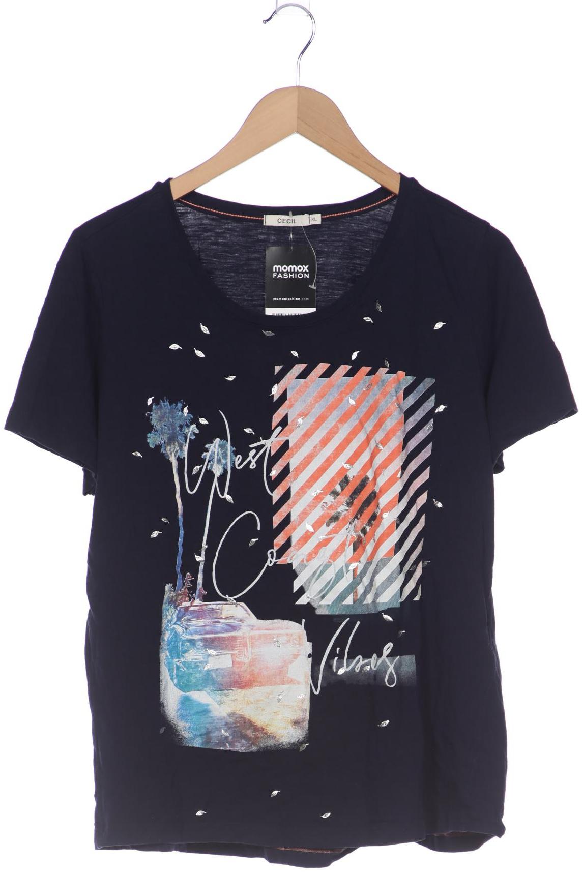 

Cecil Damen T-Shirt, marineblau, Gr. 44
