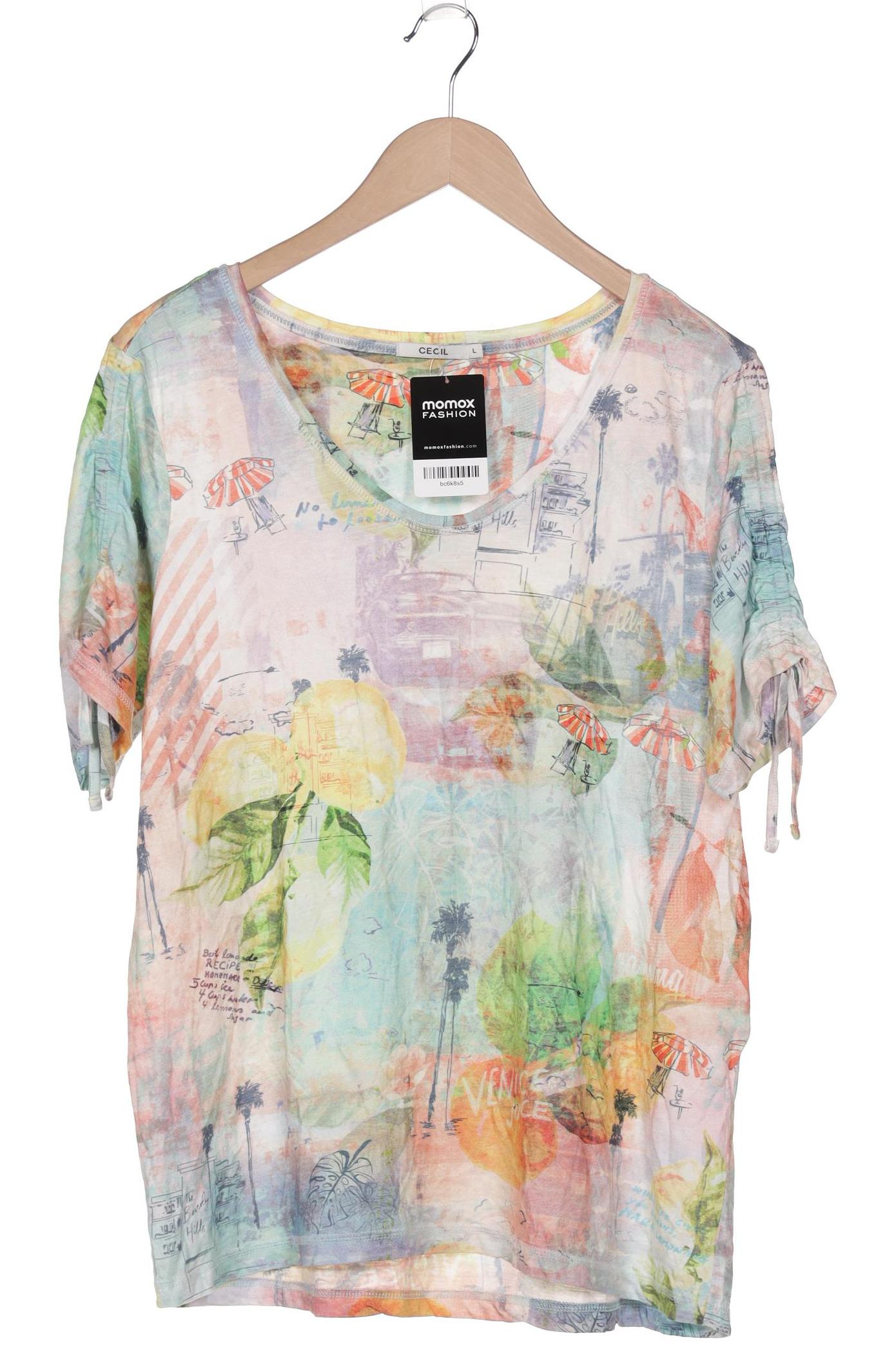 

Cecil Damen T-Shirt, mehrfarbig, Gr. 42
